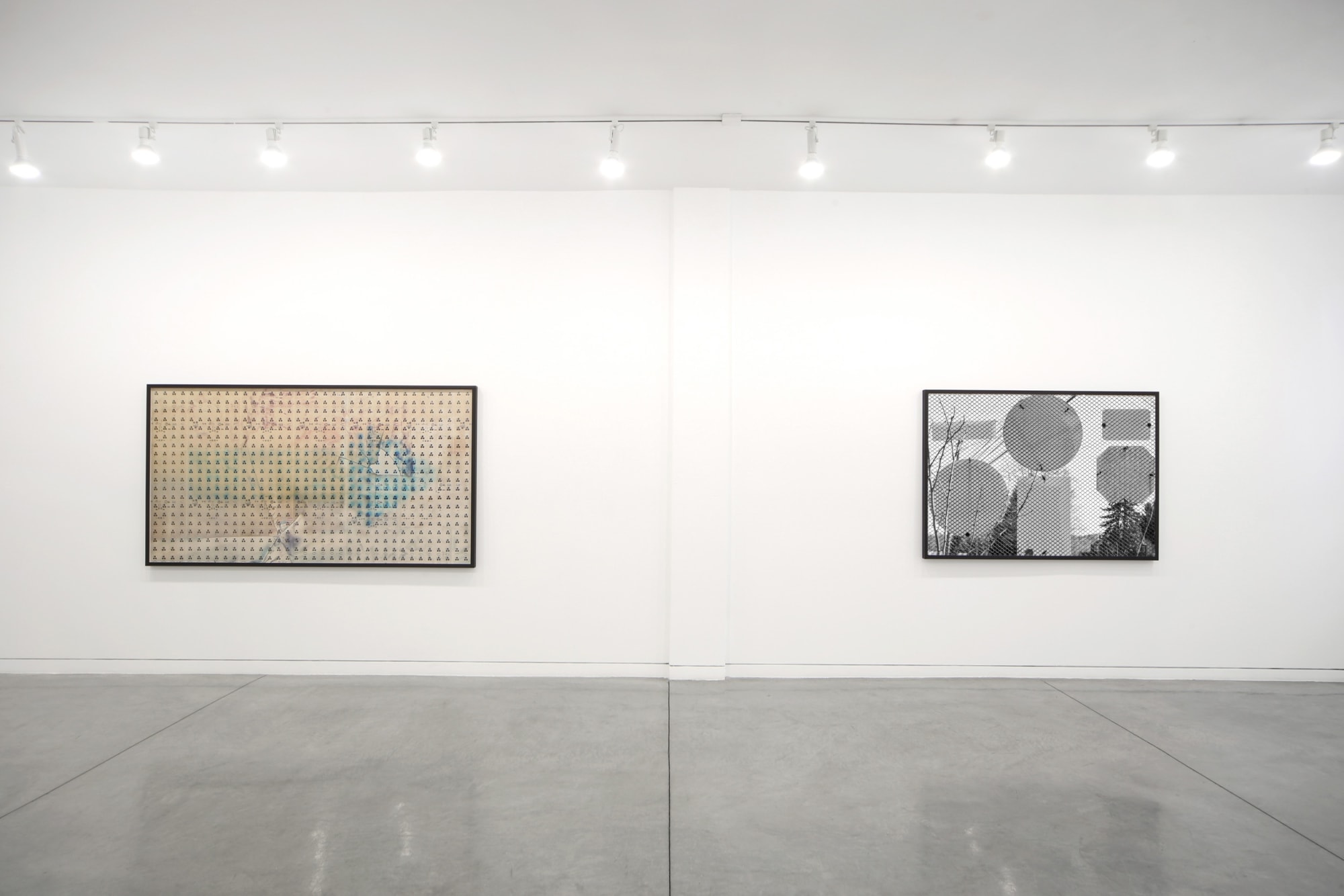 Shannon Ebner Public Surface Pattern, 2014 Installation view