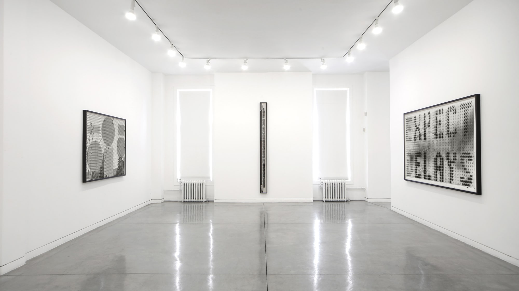 Shannon Ebner Public Surface Pattern, 2014 Installation view