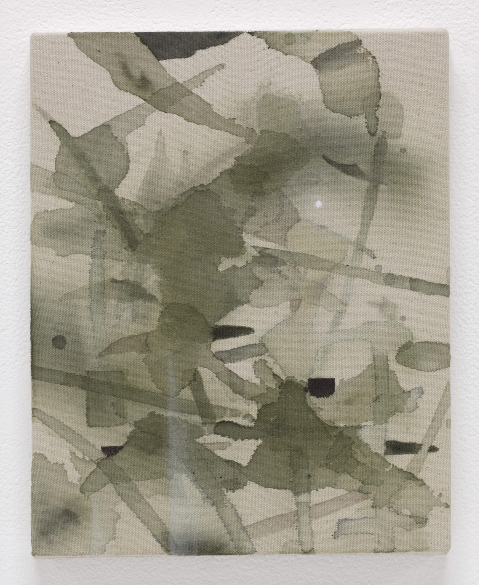 Shinpei Kusanagi cage, 2014 Acrylic on canvas 11 1/8 x 8 3/4 in 28 x 22.2 cm