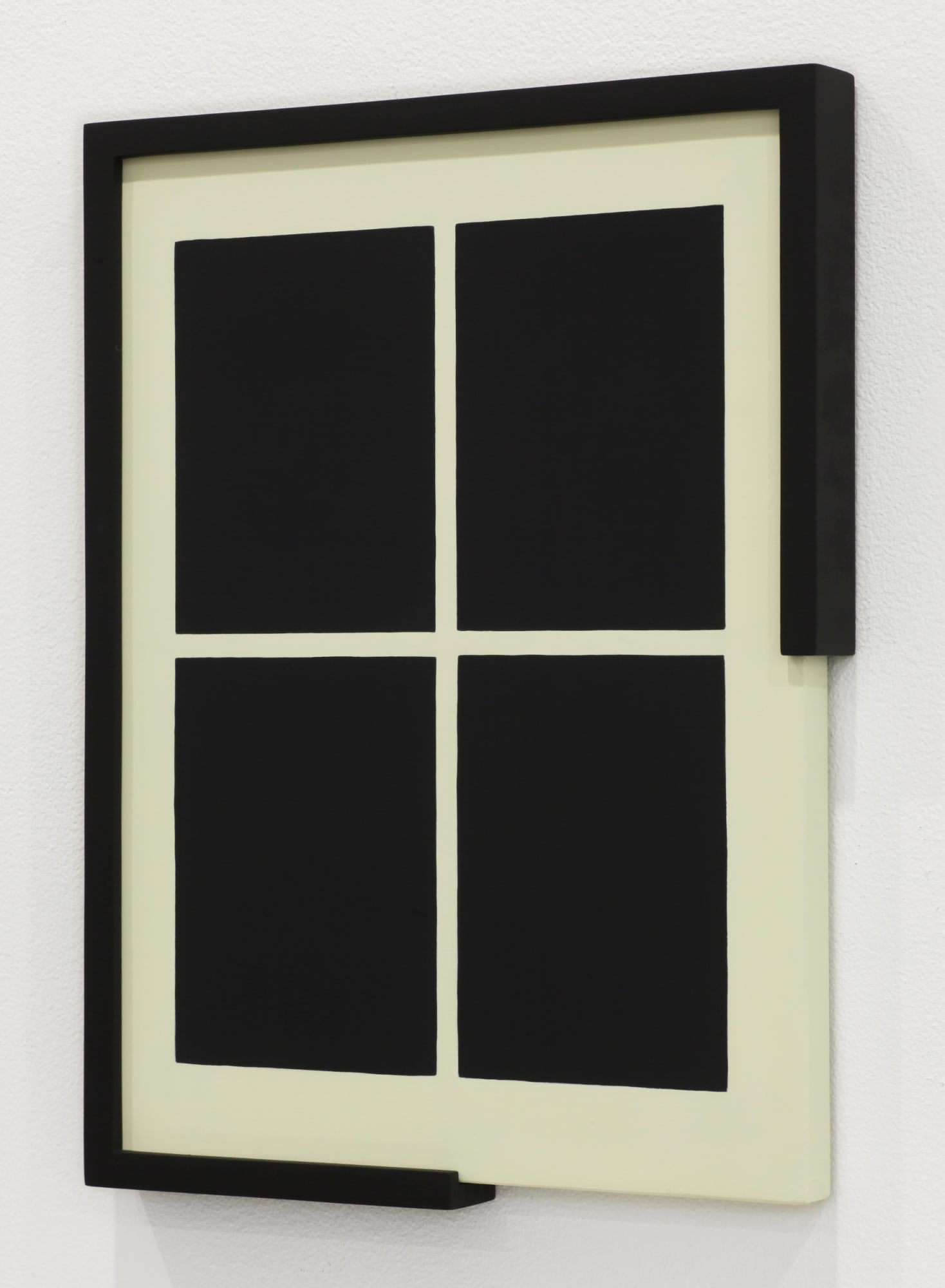 Laeh Glenn Untitled, 2013 Oil on panel with wood 16 3/4 x 12 3/4 in 42.5 x 32.4 cm