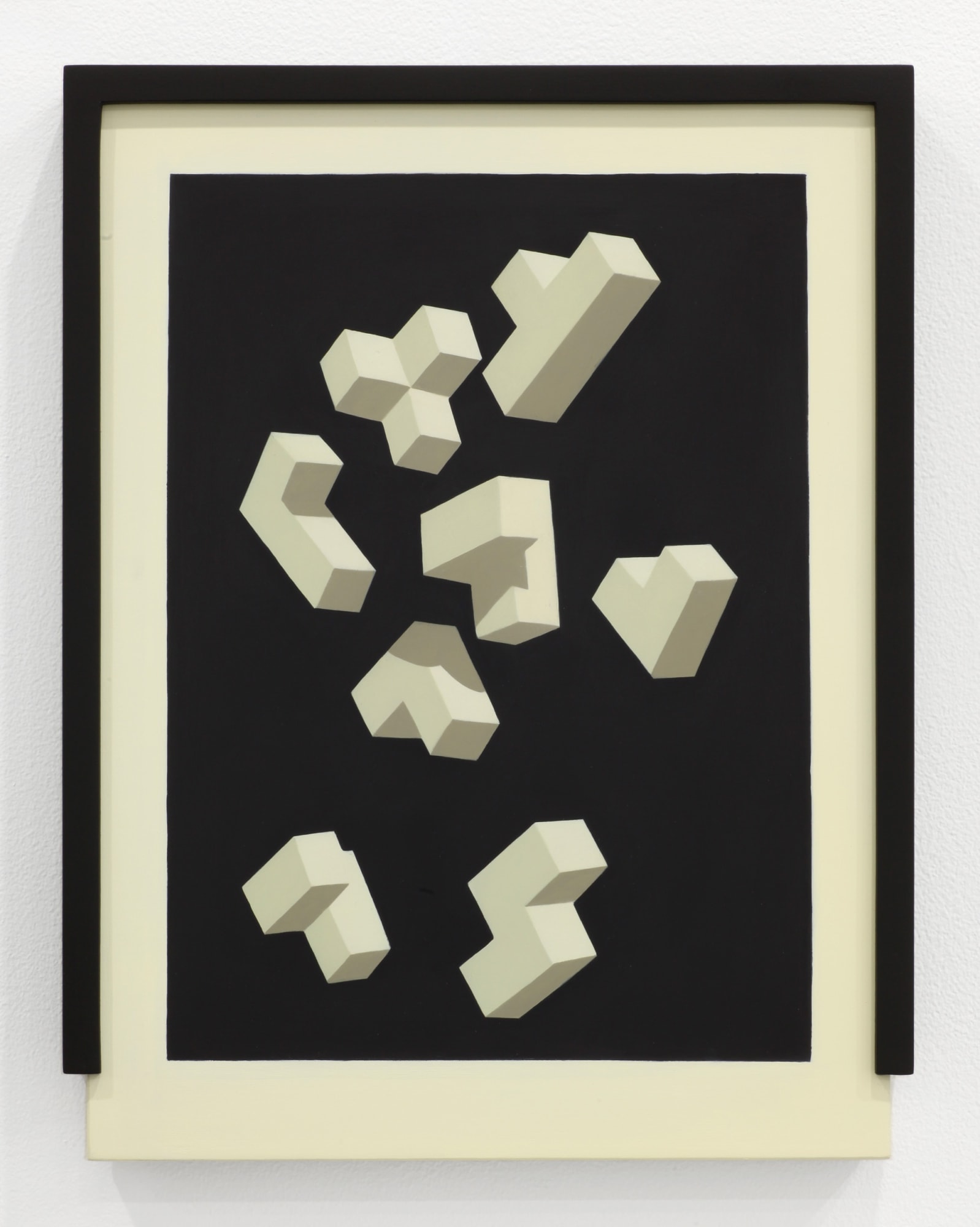 Laeh Glenn Untitled, 2013 Oil on panel with wood 16 1/4 x 12 5/8 in 41.3 x 32.1 cm