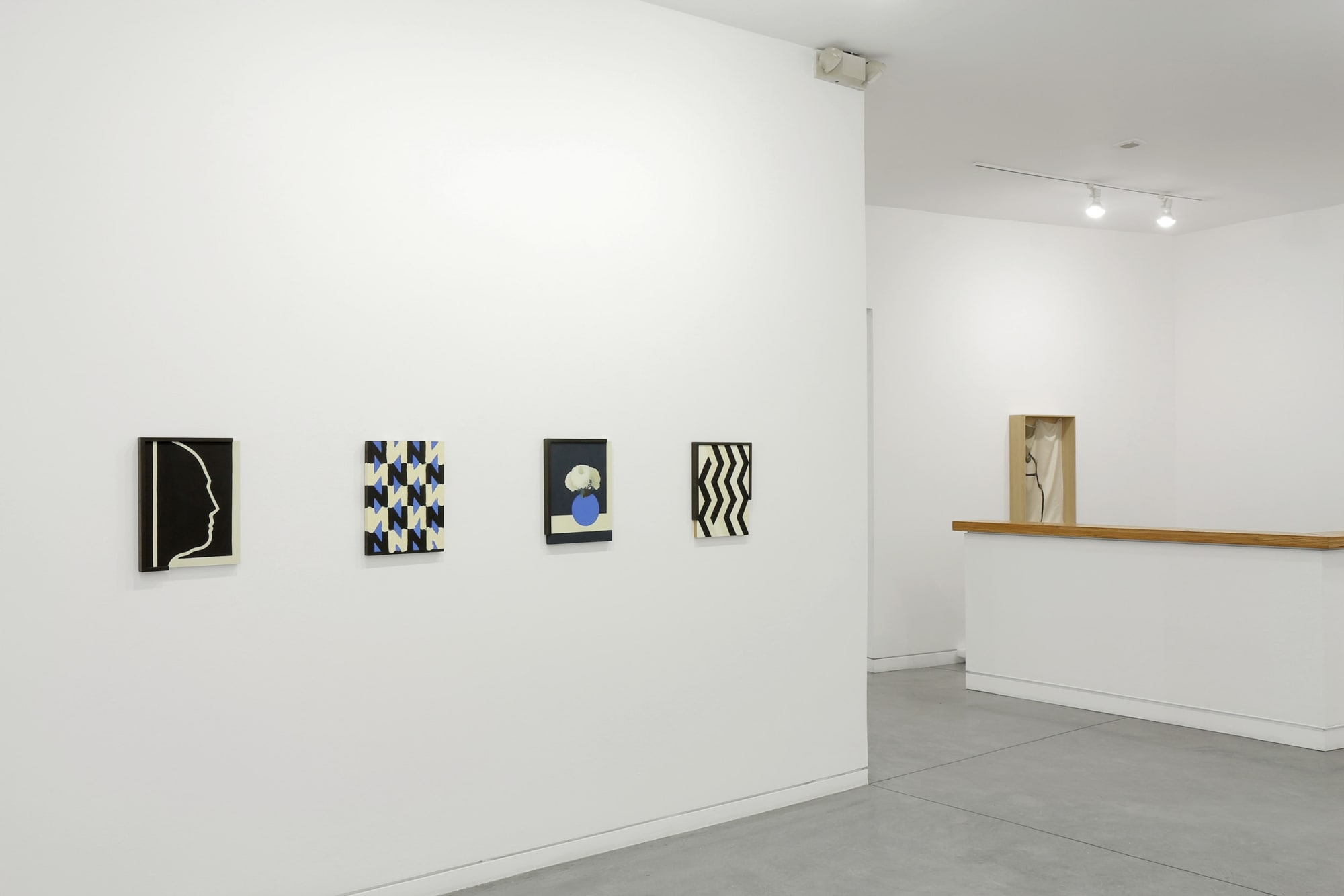 New Year's Day Swimmers, 2013 Installation view