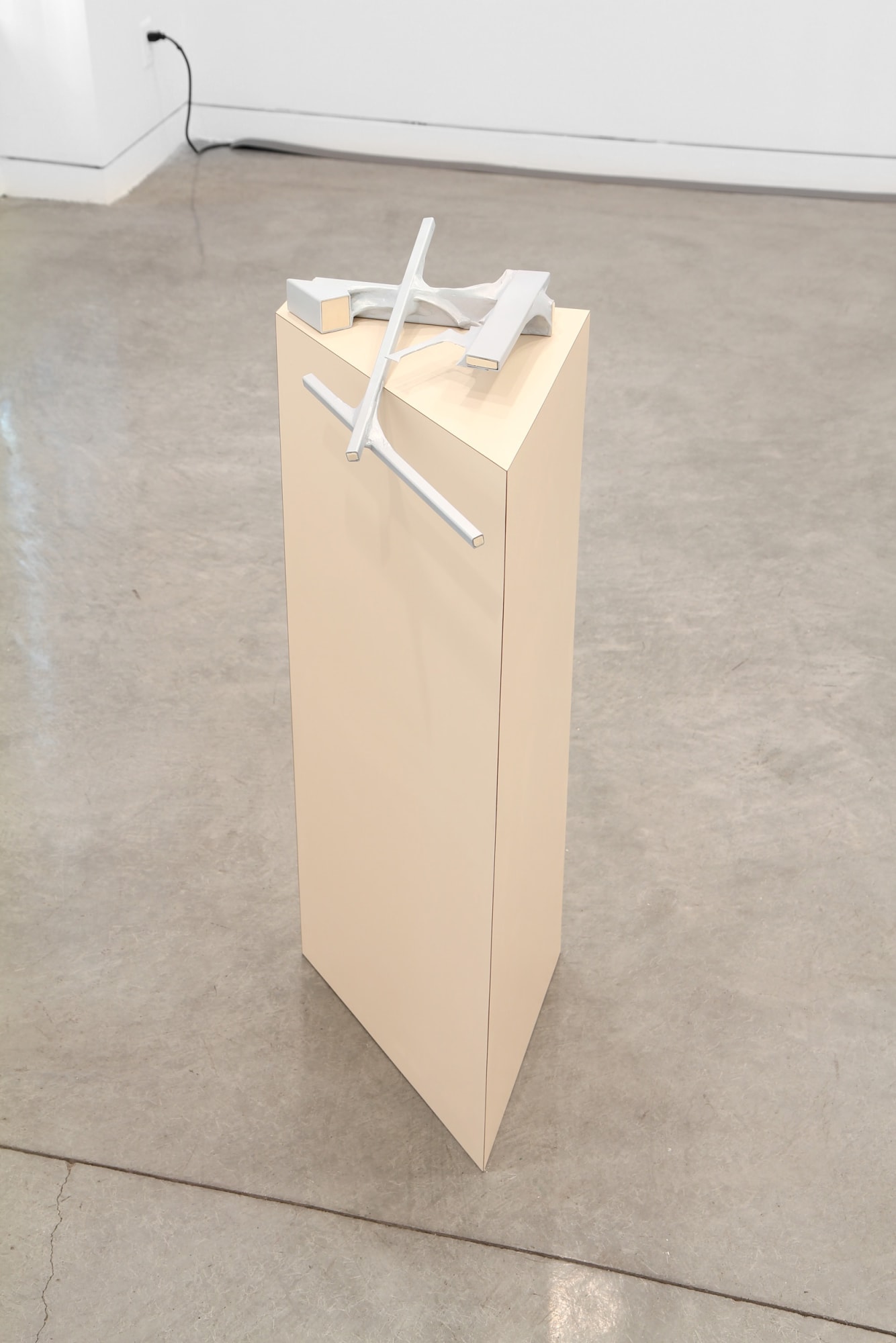 Nate Boyce Untitled, 2012 Foam, steel, epoxy clay, acrylic, laminate, MDF 40 x 14 x 20 in 101.6 x 35.56 x 50.8 cm
