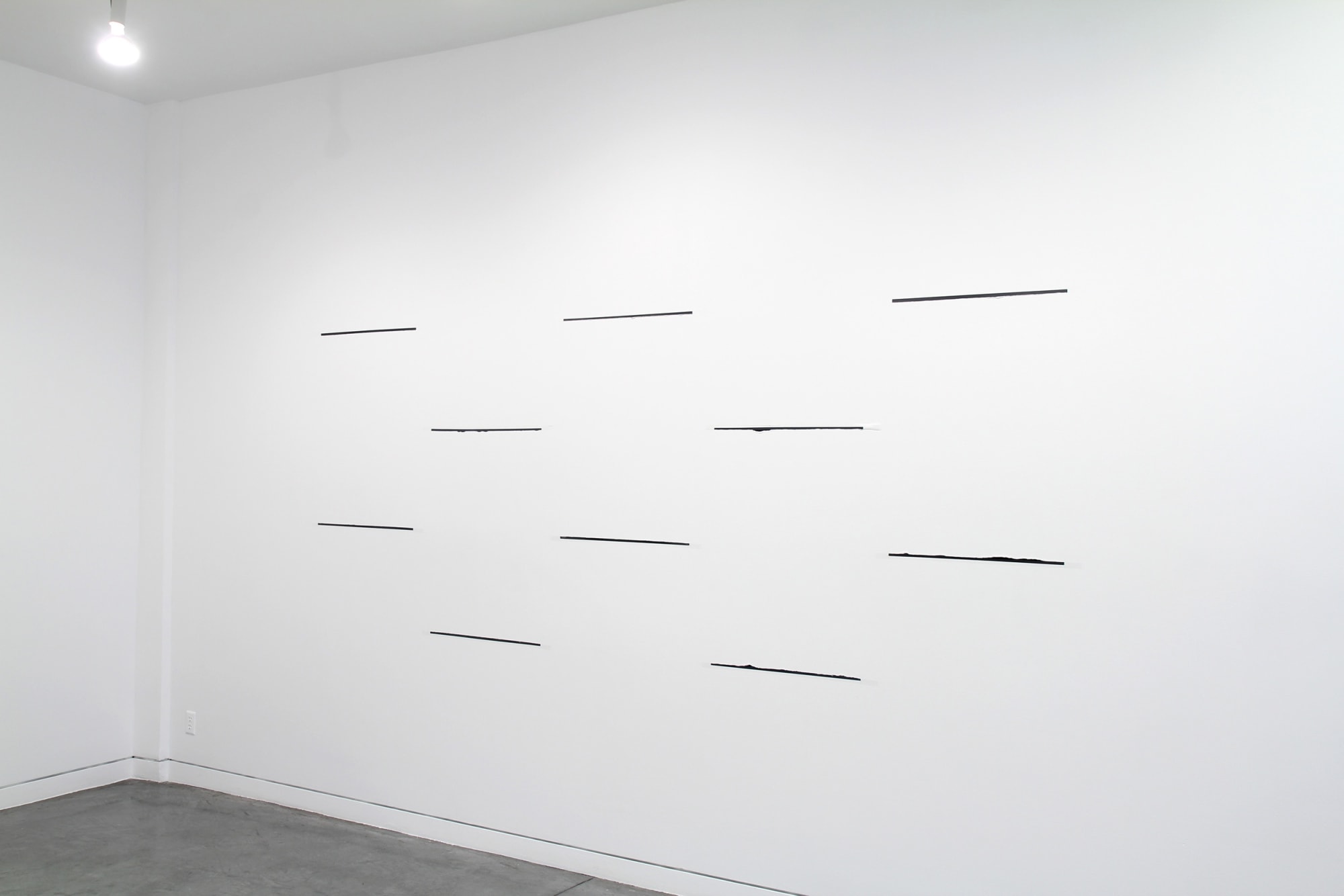 Kate Owens Poser (x5), 2012 Posters, tape 89 5/8 x 135 7/8 in 227.5 x 345 cm