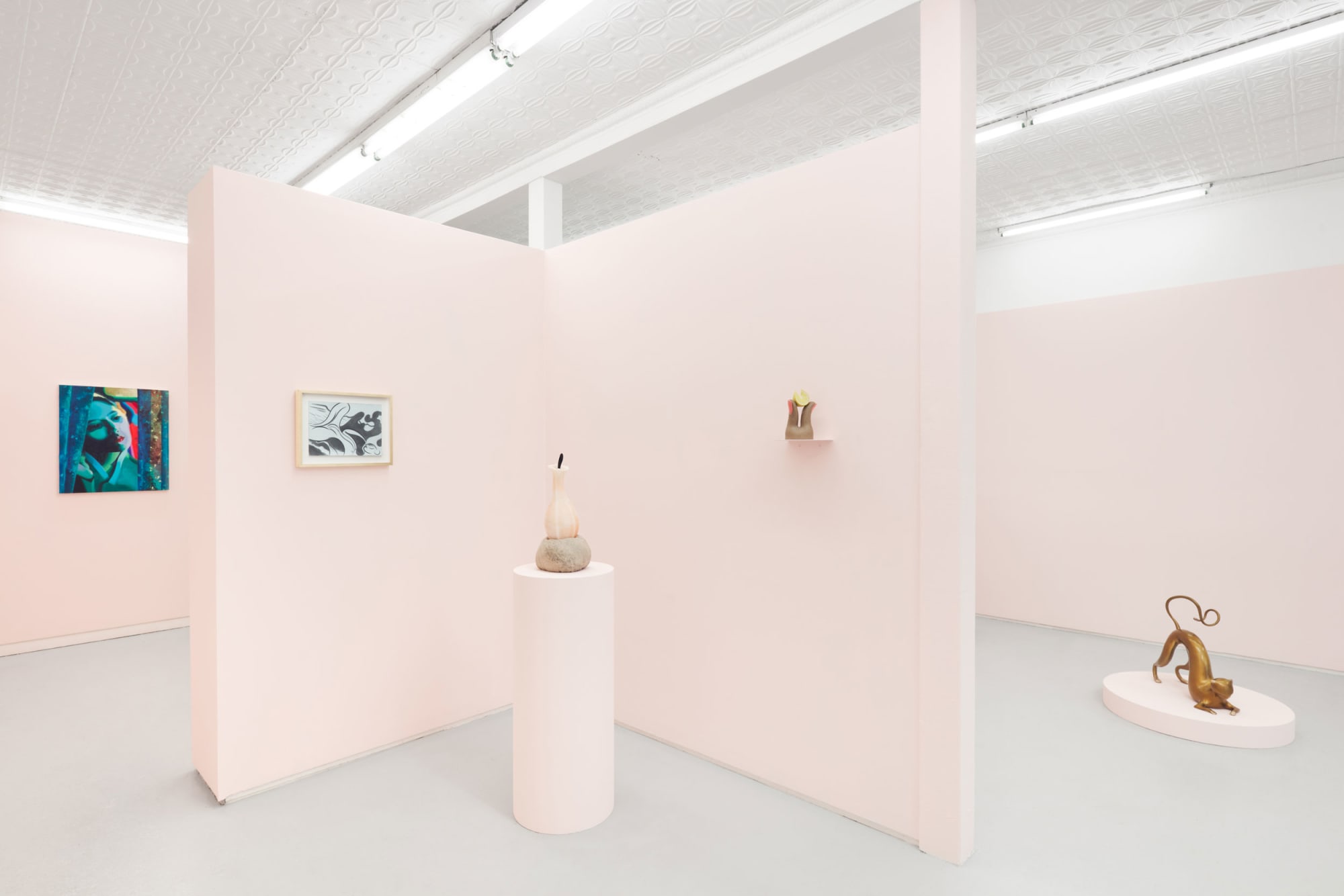 A Few Small Nips, 2022 Installation view Mrs. Gallery, Maspeth, NY
