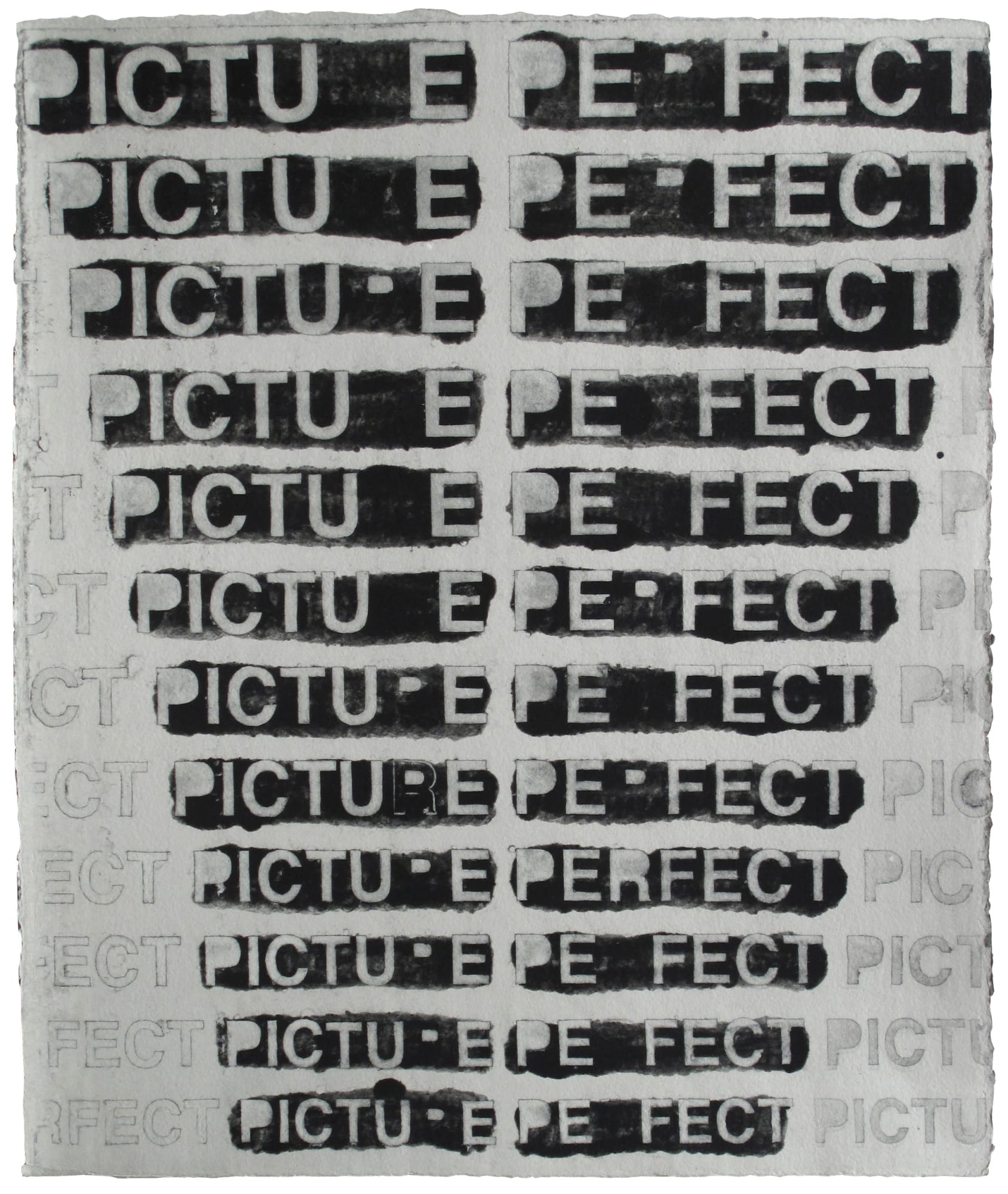 Matt Keegan Picture Perfect (Monoprint), 2010 Paper monoprint 26 1/2 x 21 in 67.31 x 53.34 cm