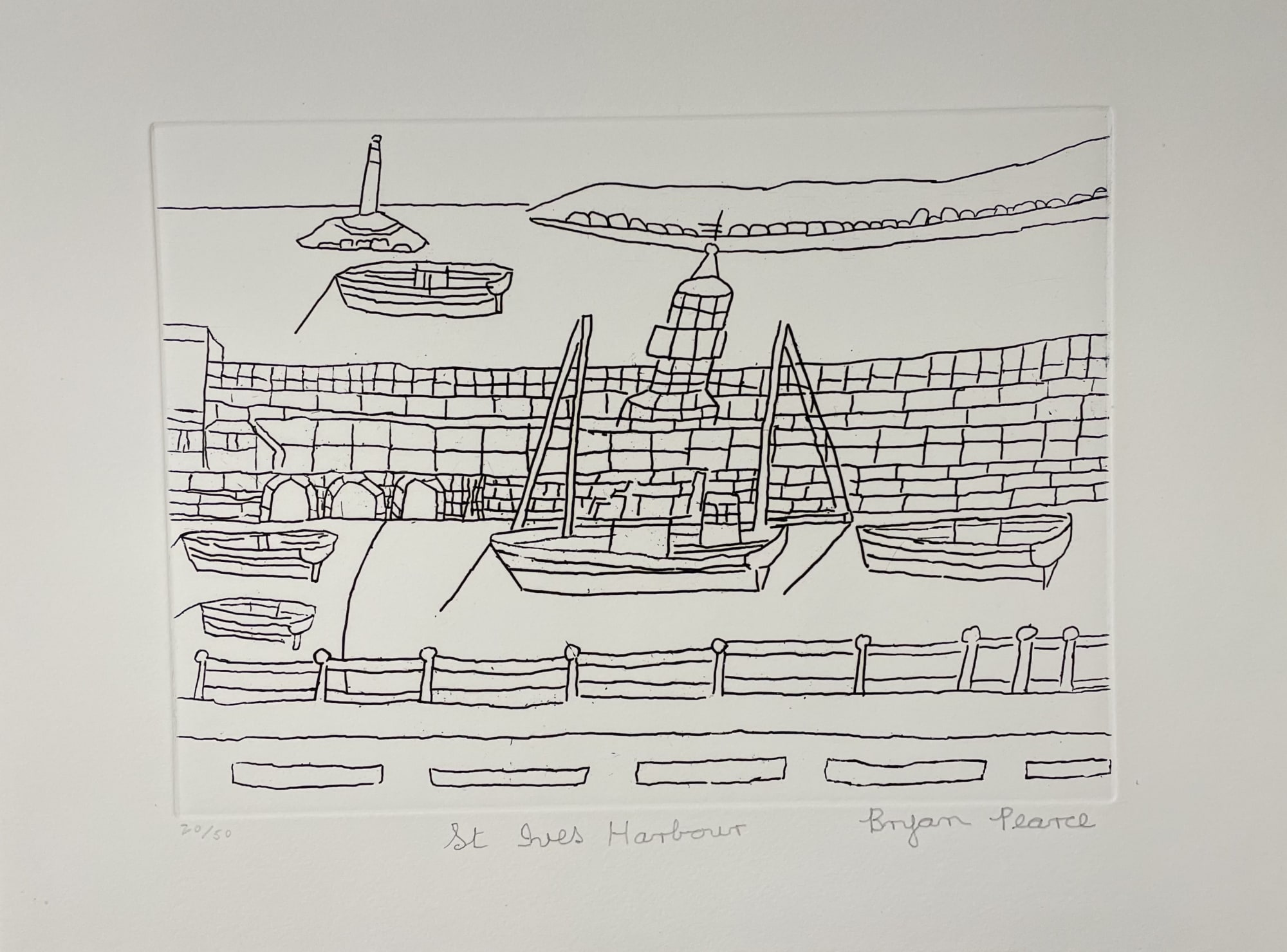 Bryan Pearce, St Ives Harbour , 2009