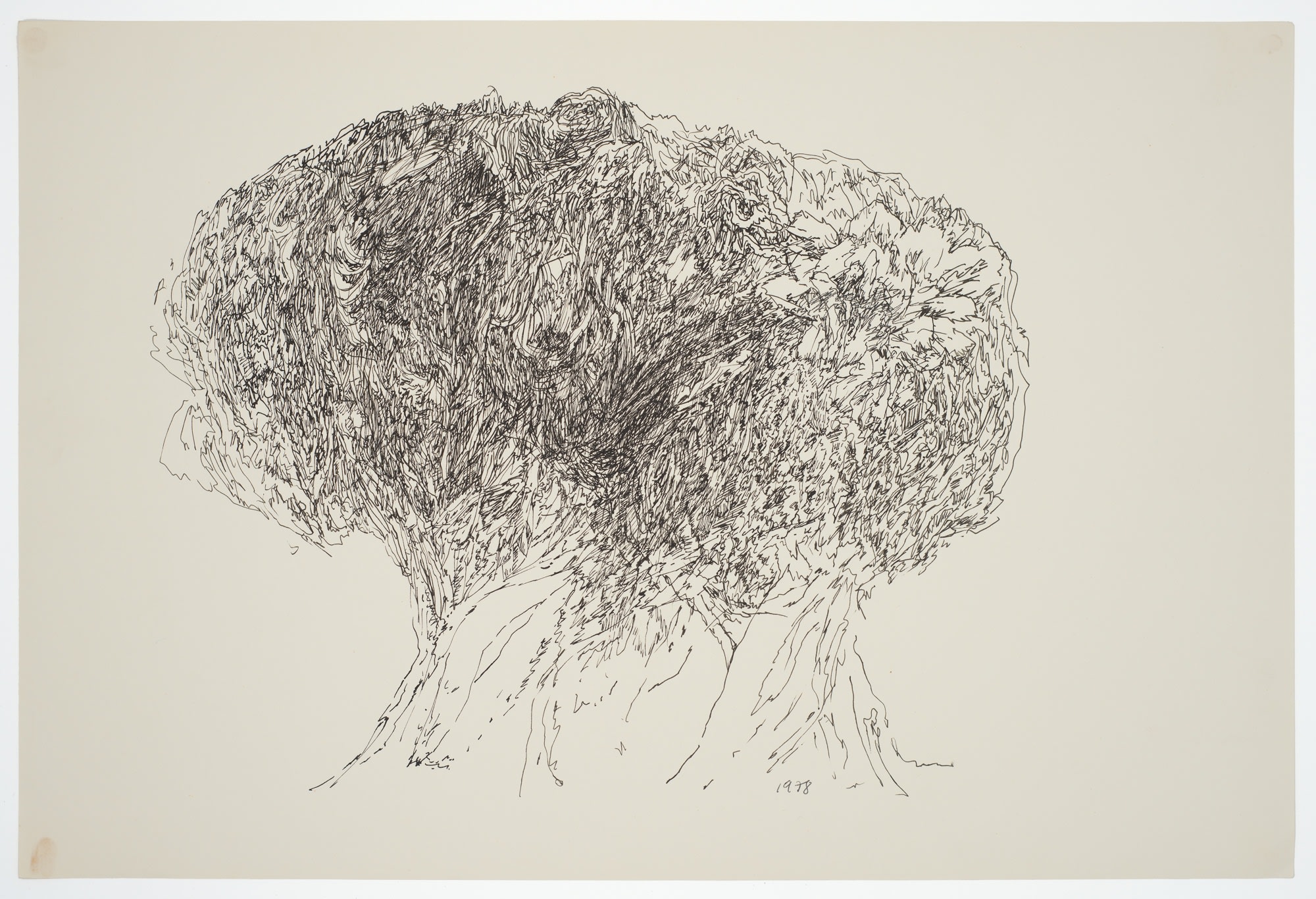 Margaret Raspé, Automatic Drawing 11, 1978