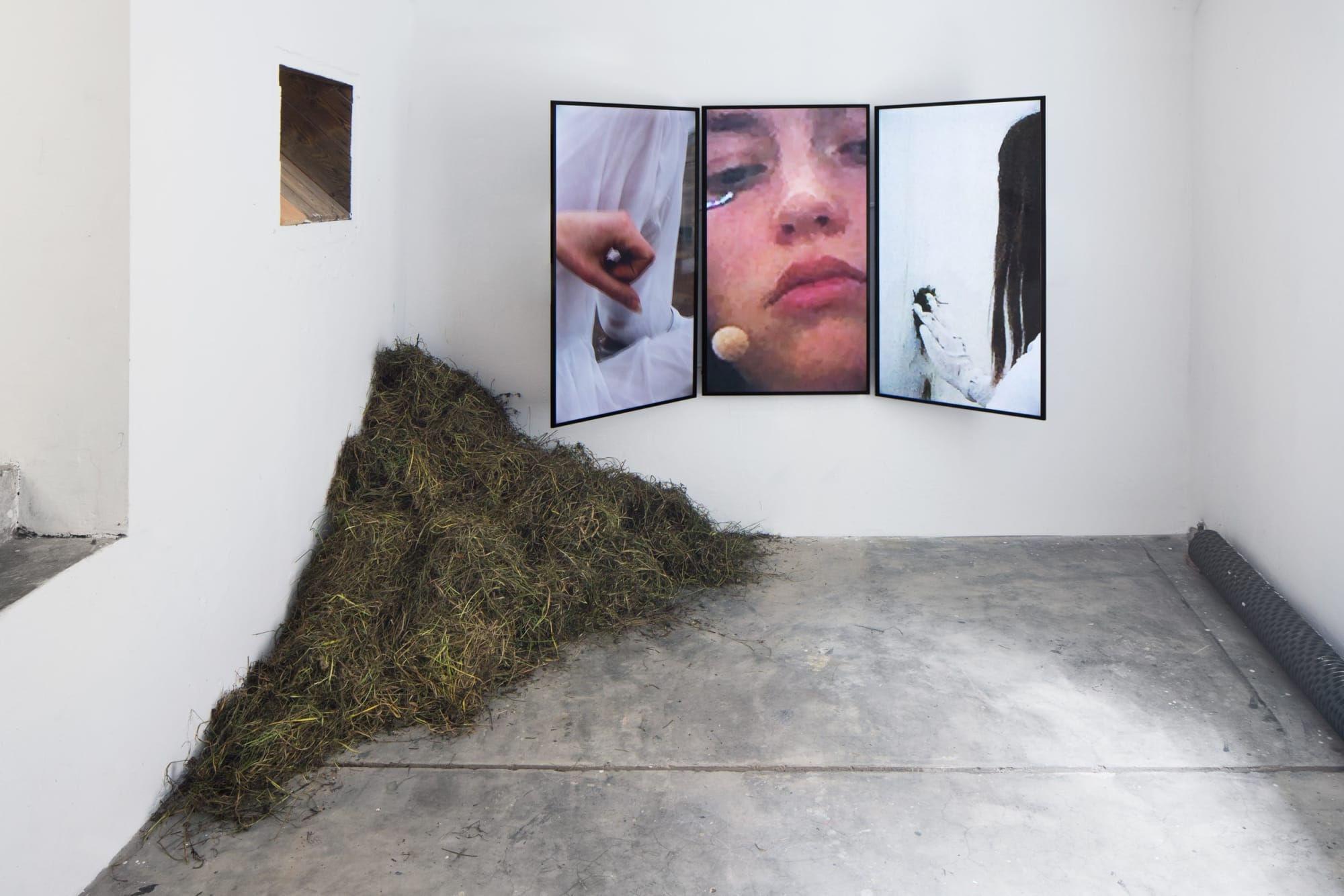 Sunk into it, part of it / it would be like hearing the grass grow, and we should die of that roar which is [...]