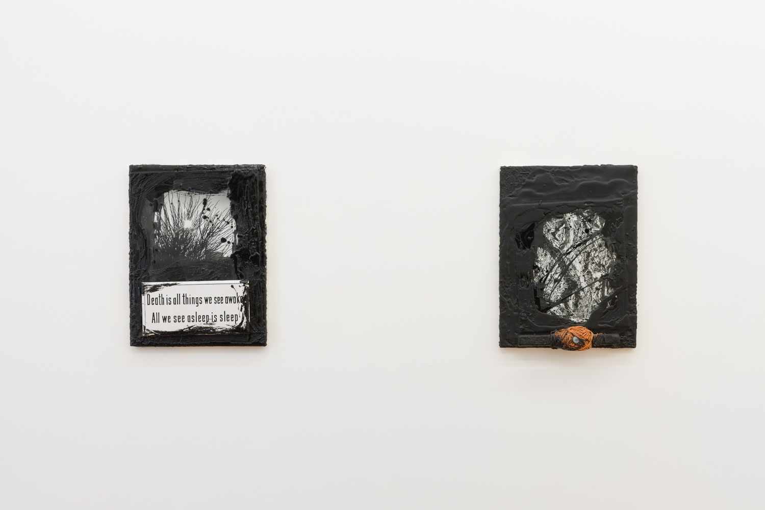 Derek Jarman The Black Paintings : A Chronology Part II 1988 - 1991