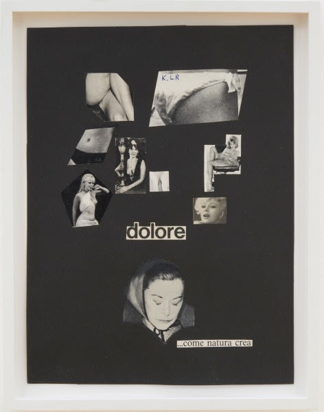 Ketty La Rocca Group Show Arte Povera – The New Chapter EMMA – Espoo Museun of Modern Art, Finland Until 1 February 2026 https://emmamuseum.fi/en/exhibitions/arte-povera-a-new-chapter/