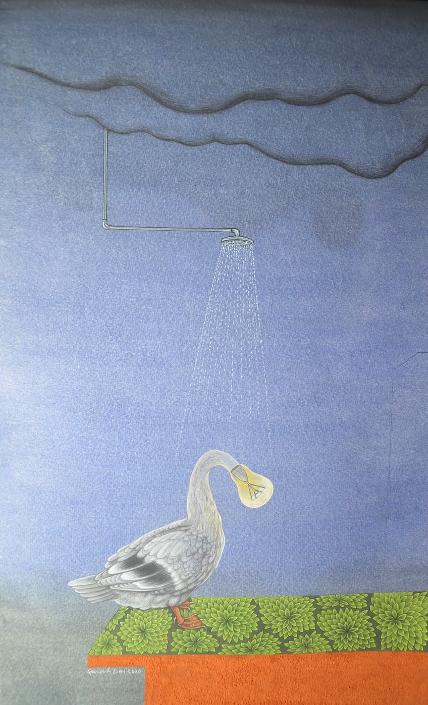 GANESH DAS, CONFLICT OF FIRE AND WATER IV, 2020