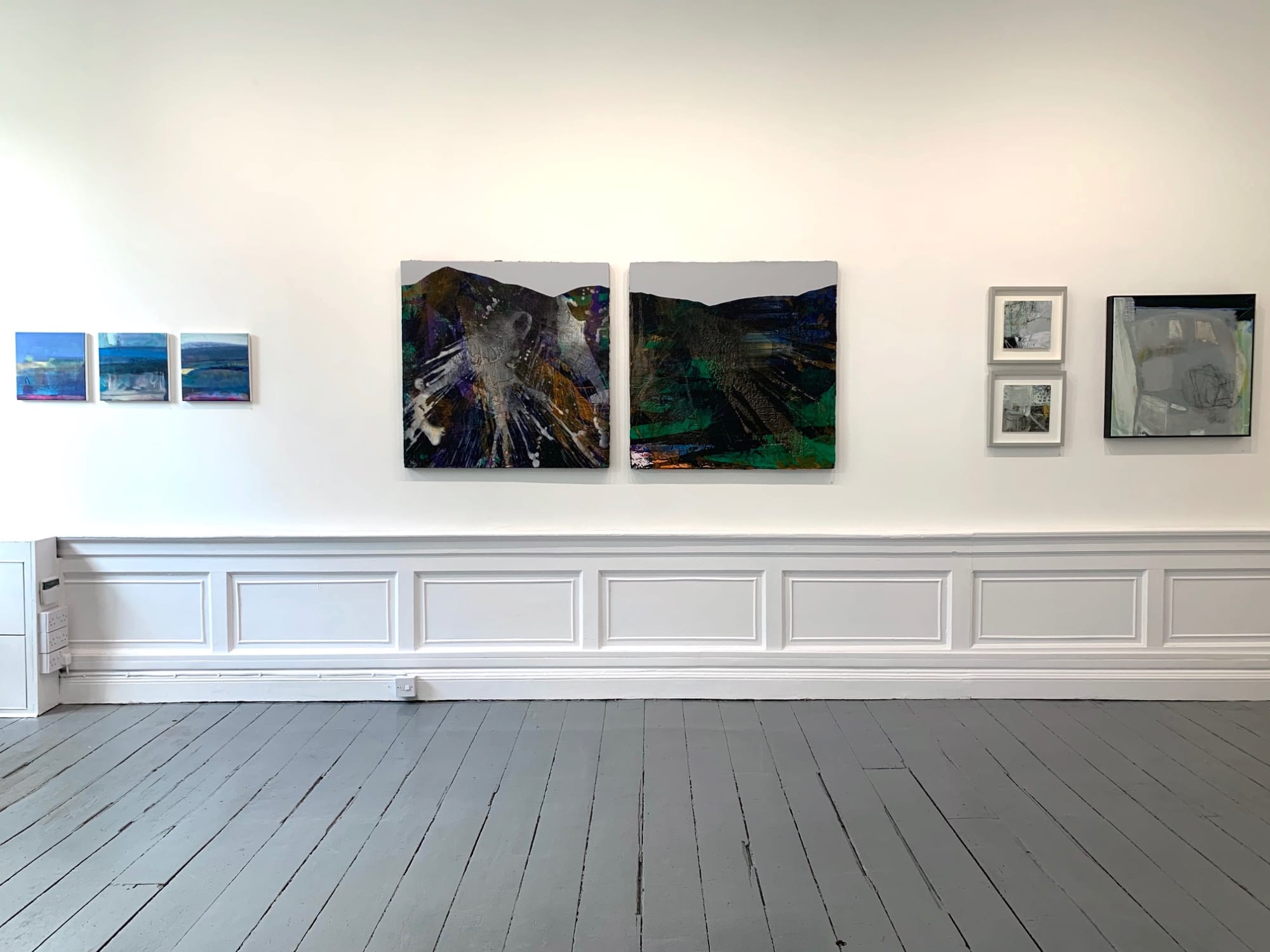 contemporary abstract painting gallery edinburgh Scotland