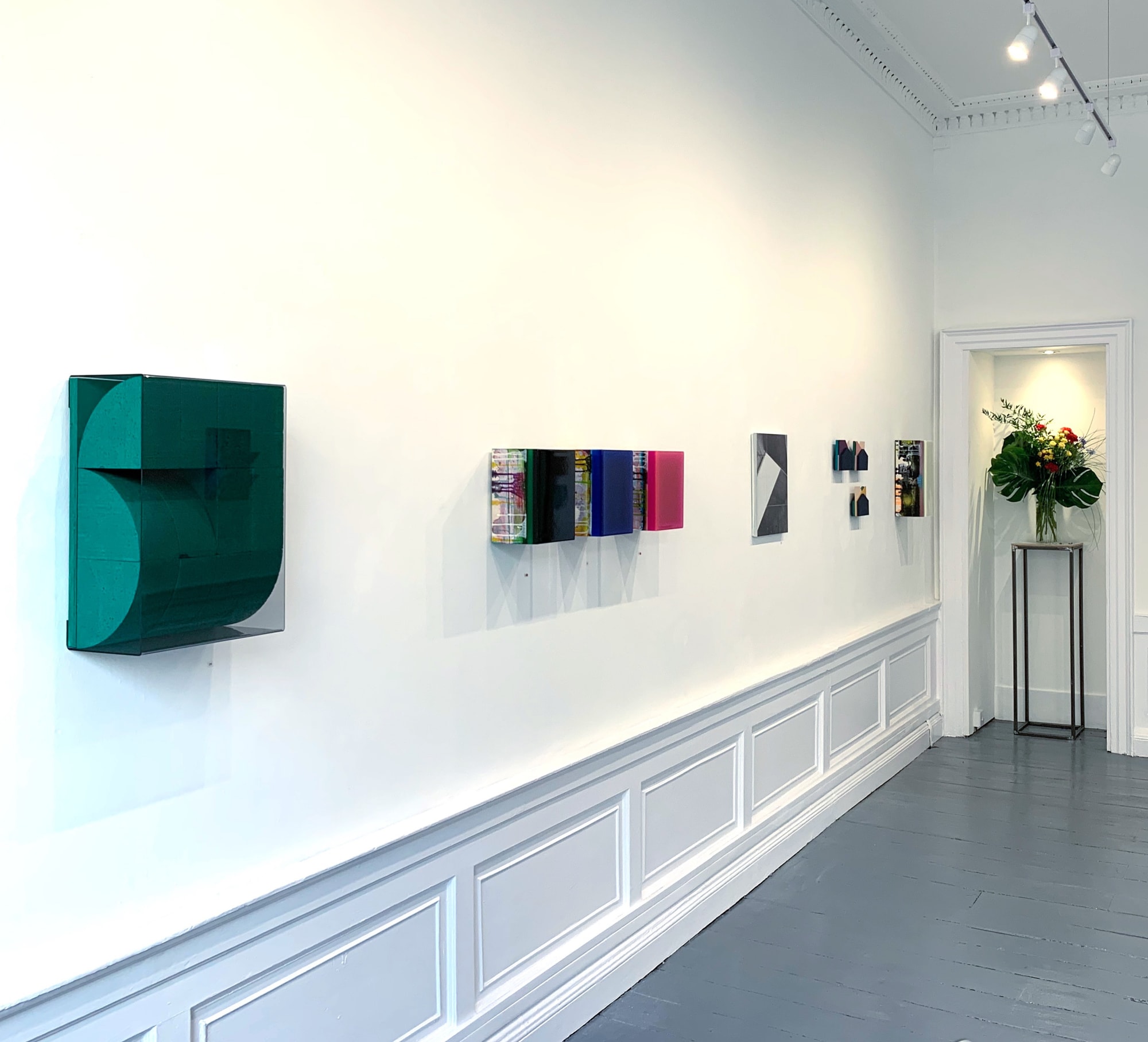 Contemporary visual art gallery abstract art sculpture 