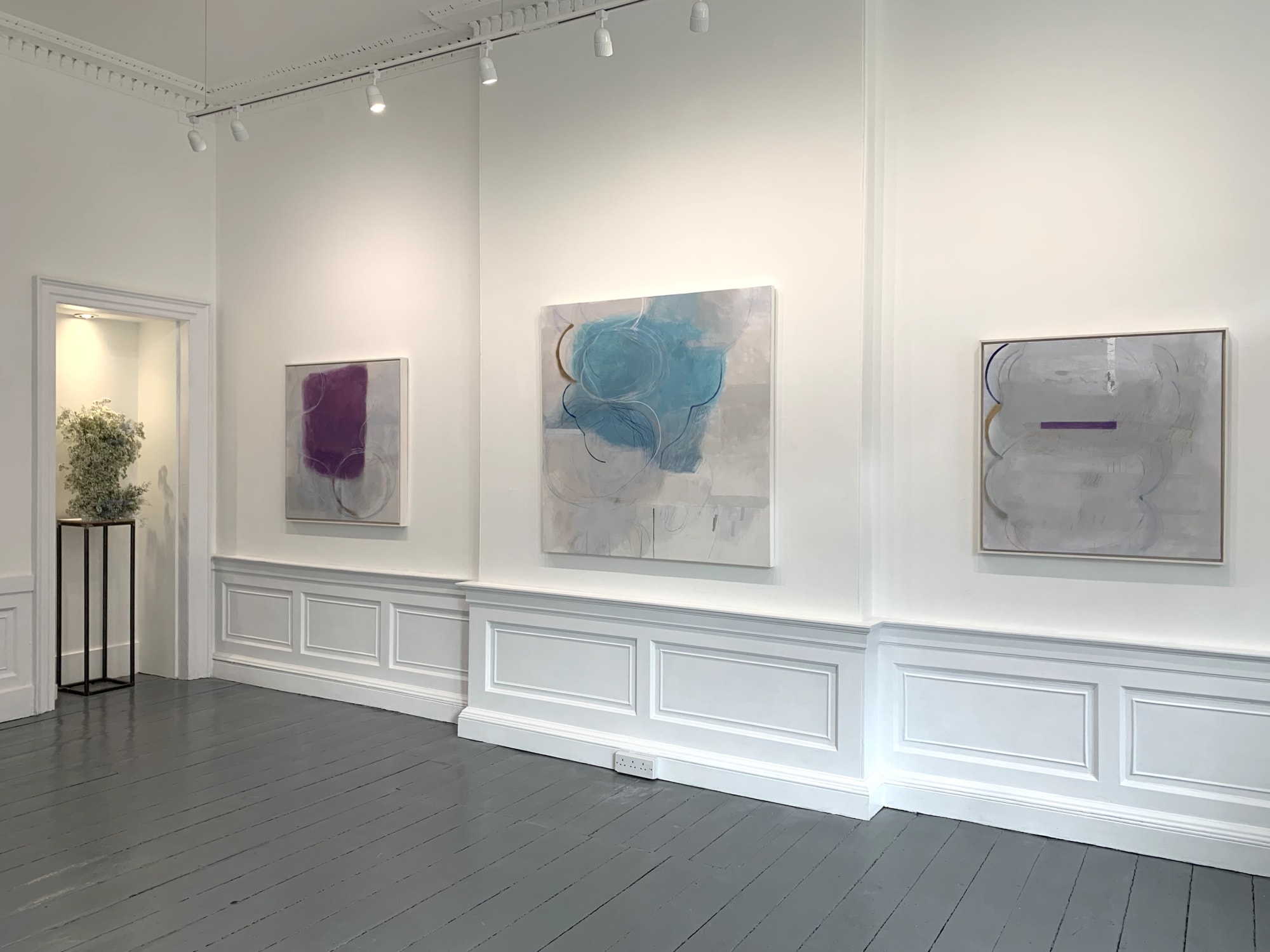 Contemporary art gallery Scotland abstract painting artwork 