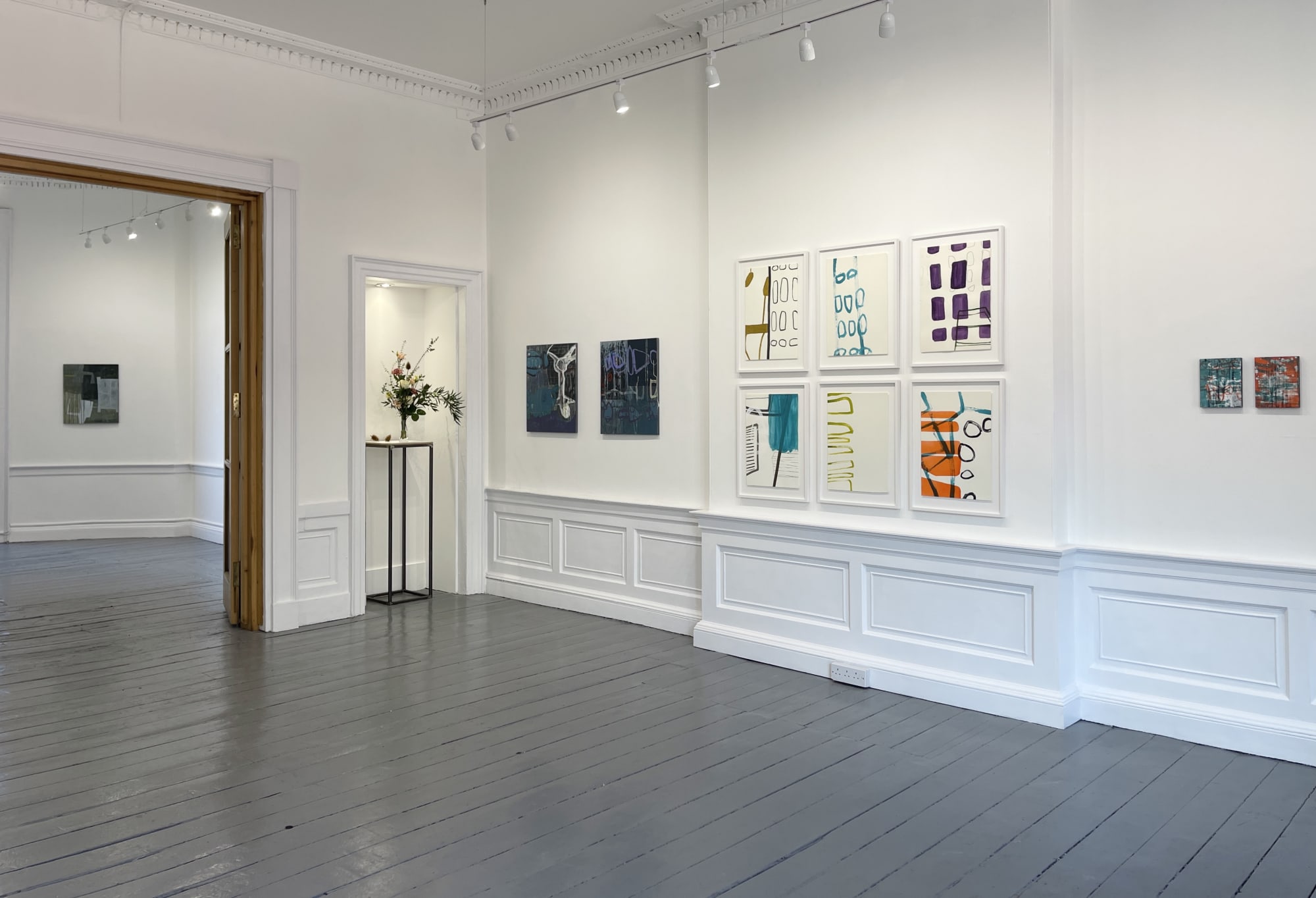 Edinburgh Artist Joan Doerr artwork abstract painting