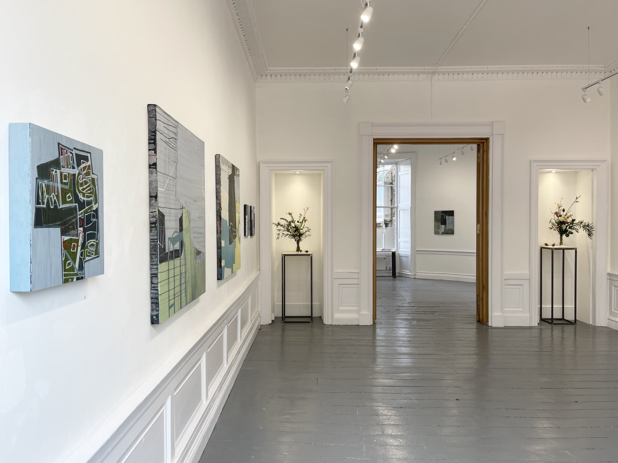 Edinburgh Artist Joan Doerr artwork abstract painting