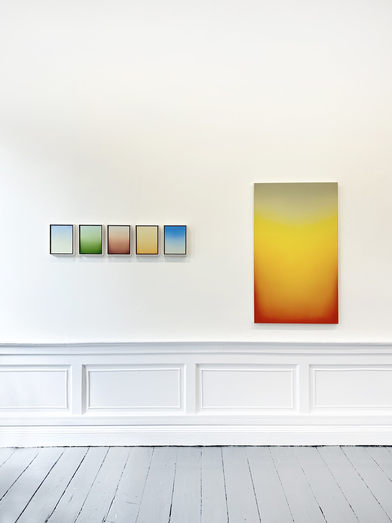 minimal painting art galleries edinburgh