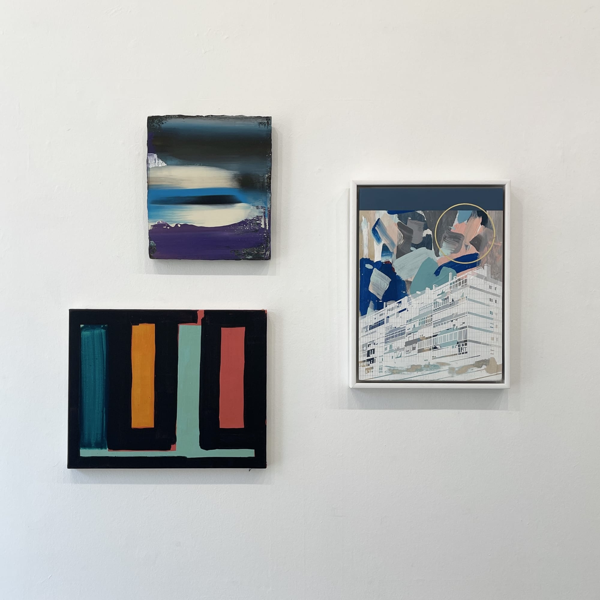 Elfyn Lewis. Jai Llewellyn & Emily Moore paintings &Gallery