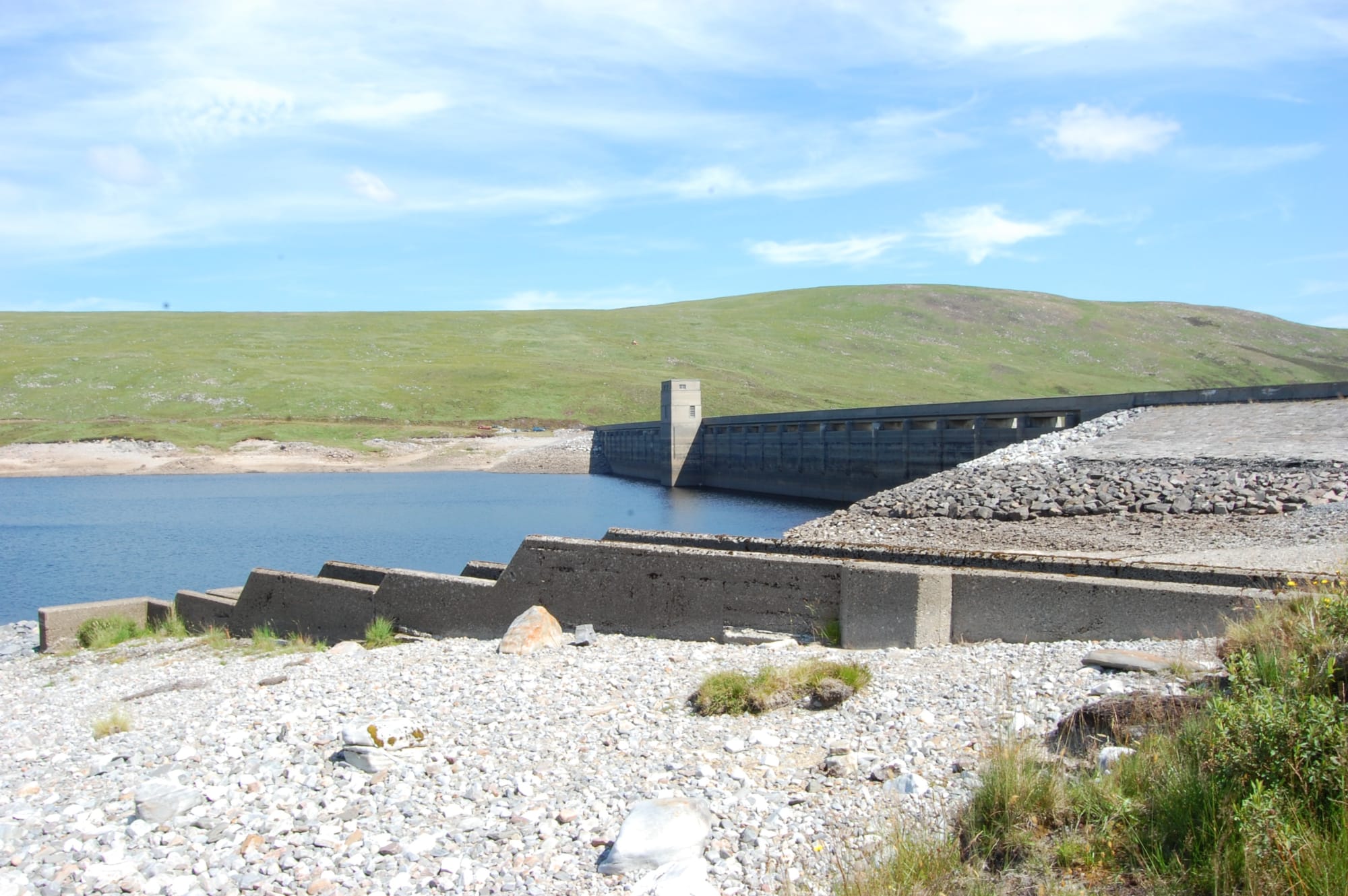 Photograph: Glasgarnoch reservoir