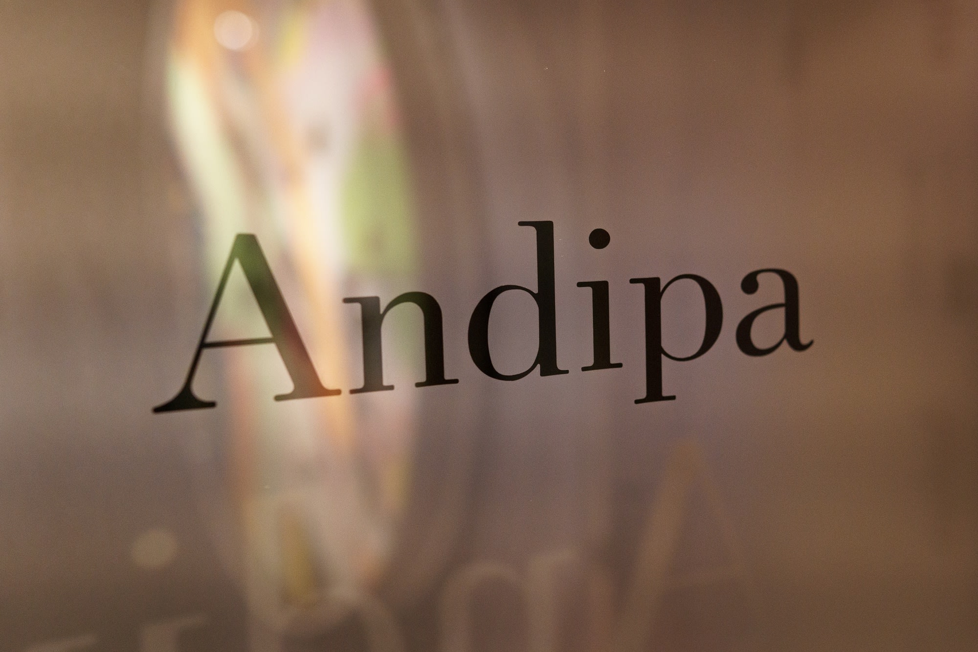 Andipa Gallery sign