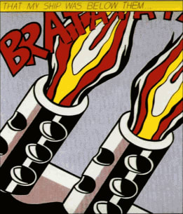 As I Opened Fire Roy Lichtenstein Print