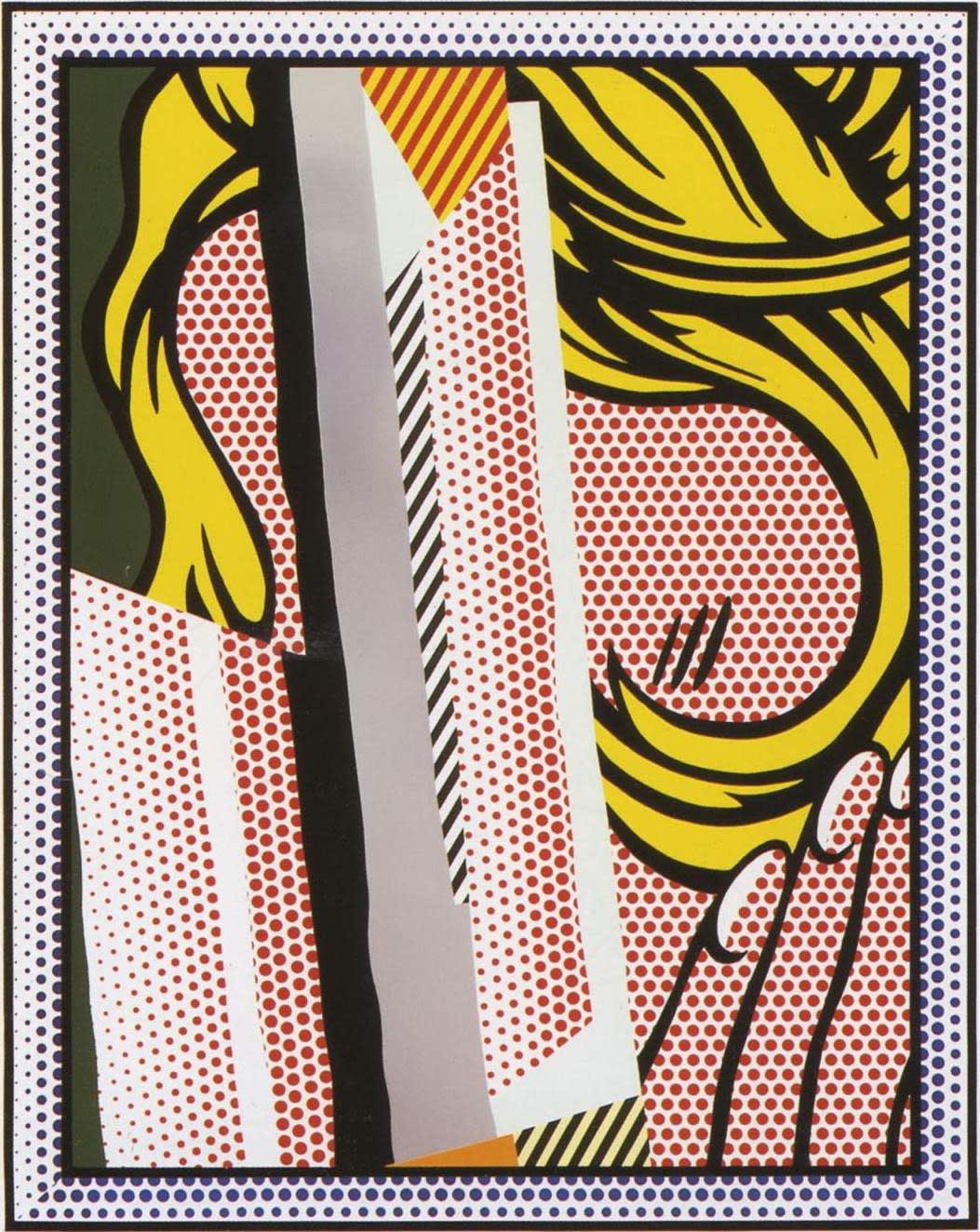 Reflection of Hair Roy Lichtenstein Print