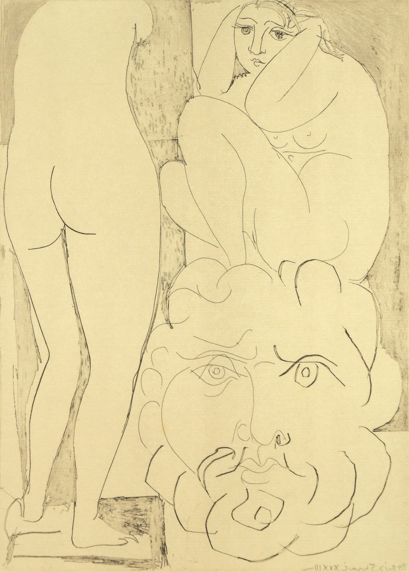 picasso modele accroupi