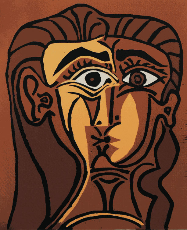 picasso tete femme