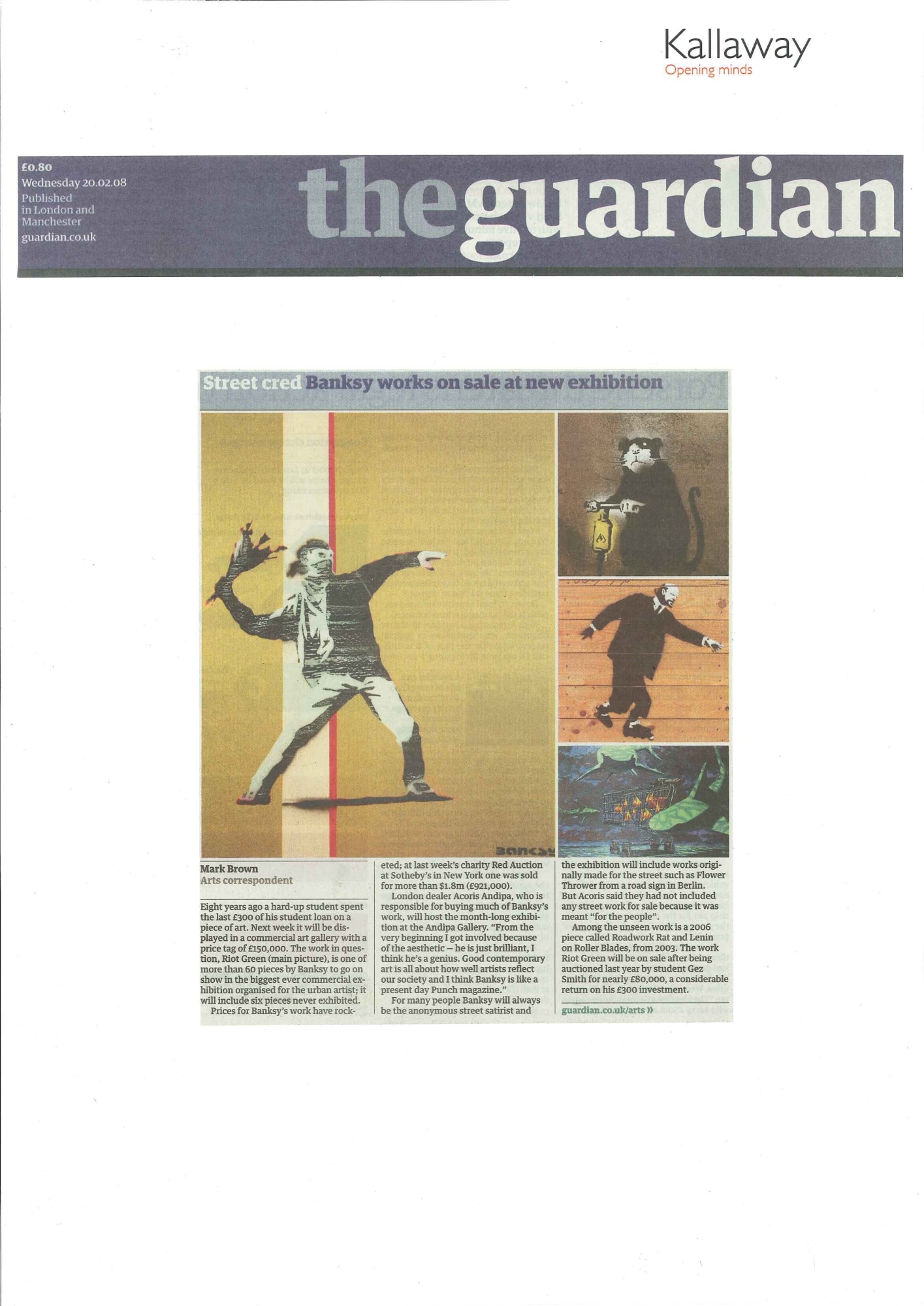 BANKSY: From the Collection of Andipa Gallery