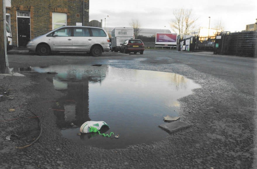 Slinkachu Fantastic Voyage context shot print