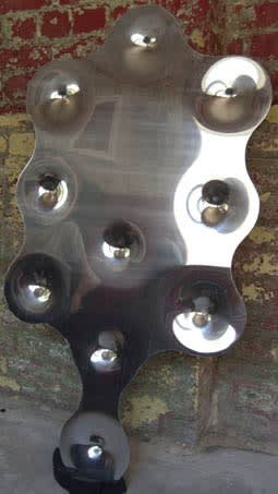 Banksy War Boutique exhibition hanging at Banksys studio