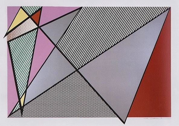 Roy Lichtenstein imperfect print