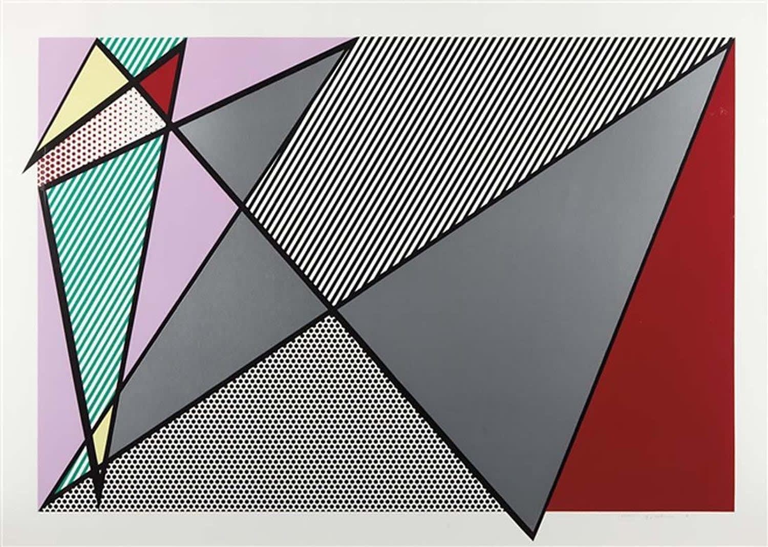 Roy Lichtenstein imperfect print