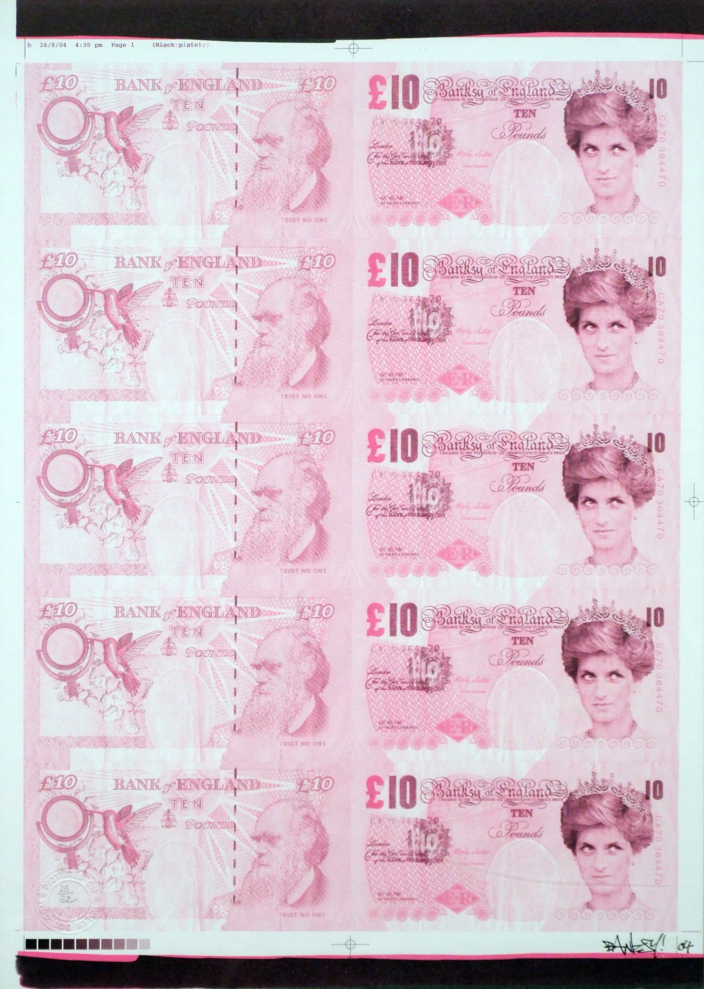 Banksy Difaced Pinkside