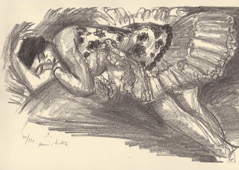 Henri Matisse Danseuse (or Dix Danseuse)