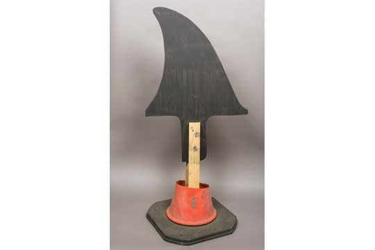 Banksy Shark Fin 1 4Metres War Peace P 221 Reverse