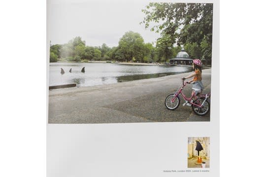 Banksy Shark Fin 1 4Metres War Peace P 221 Victoria Park