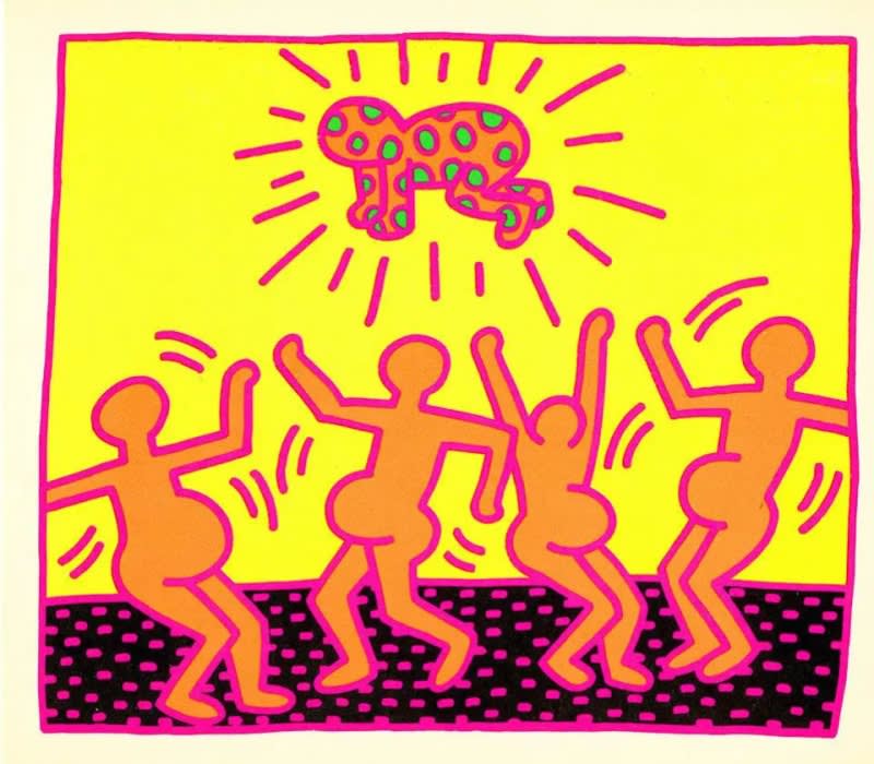 Keith Haring Fertility 1 print