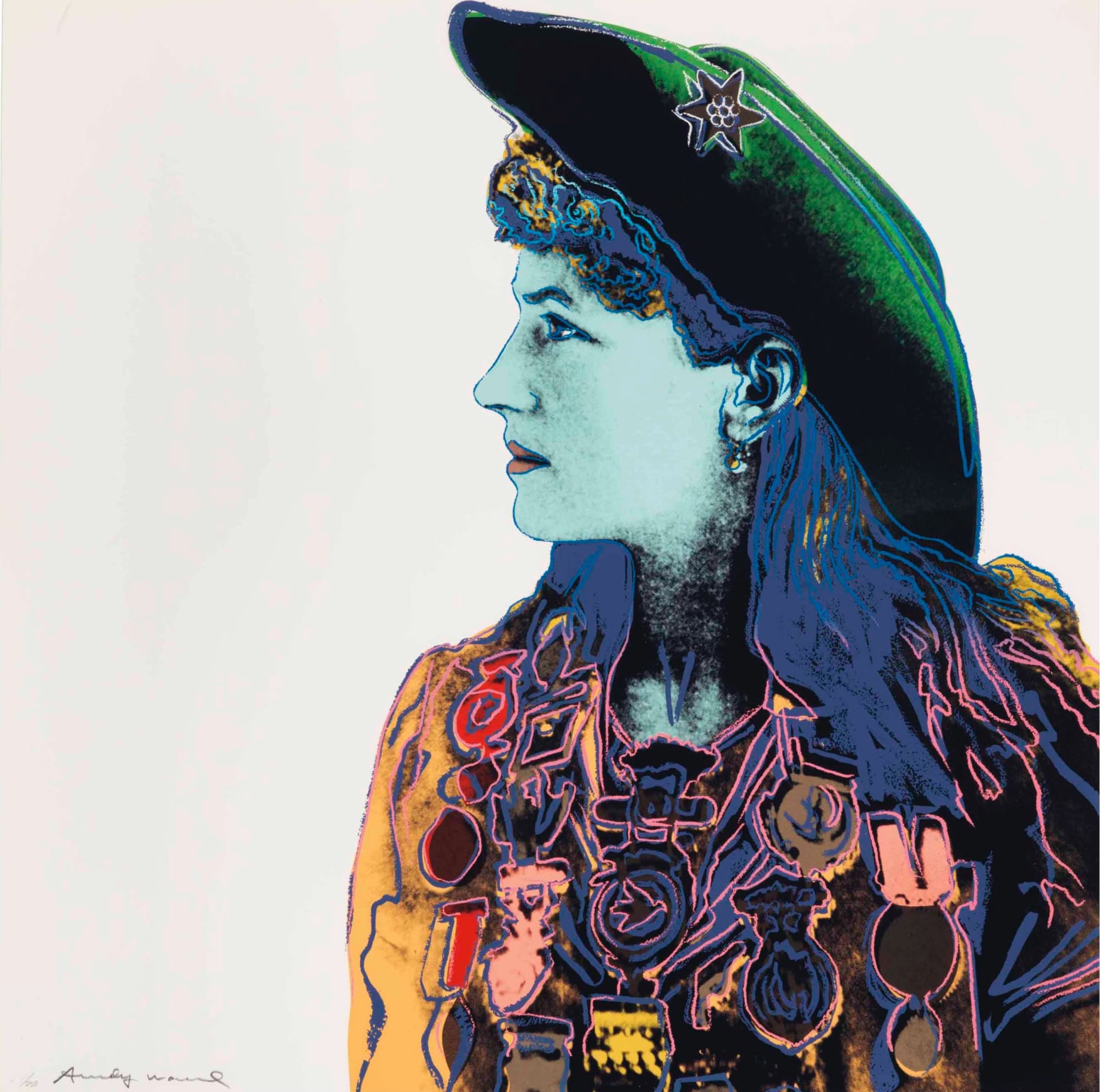 Andy Warhol Annie Oakley print