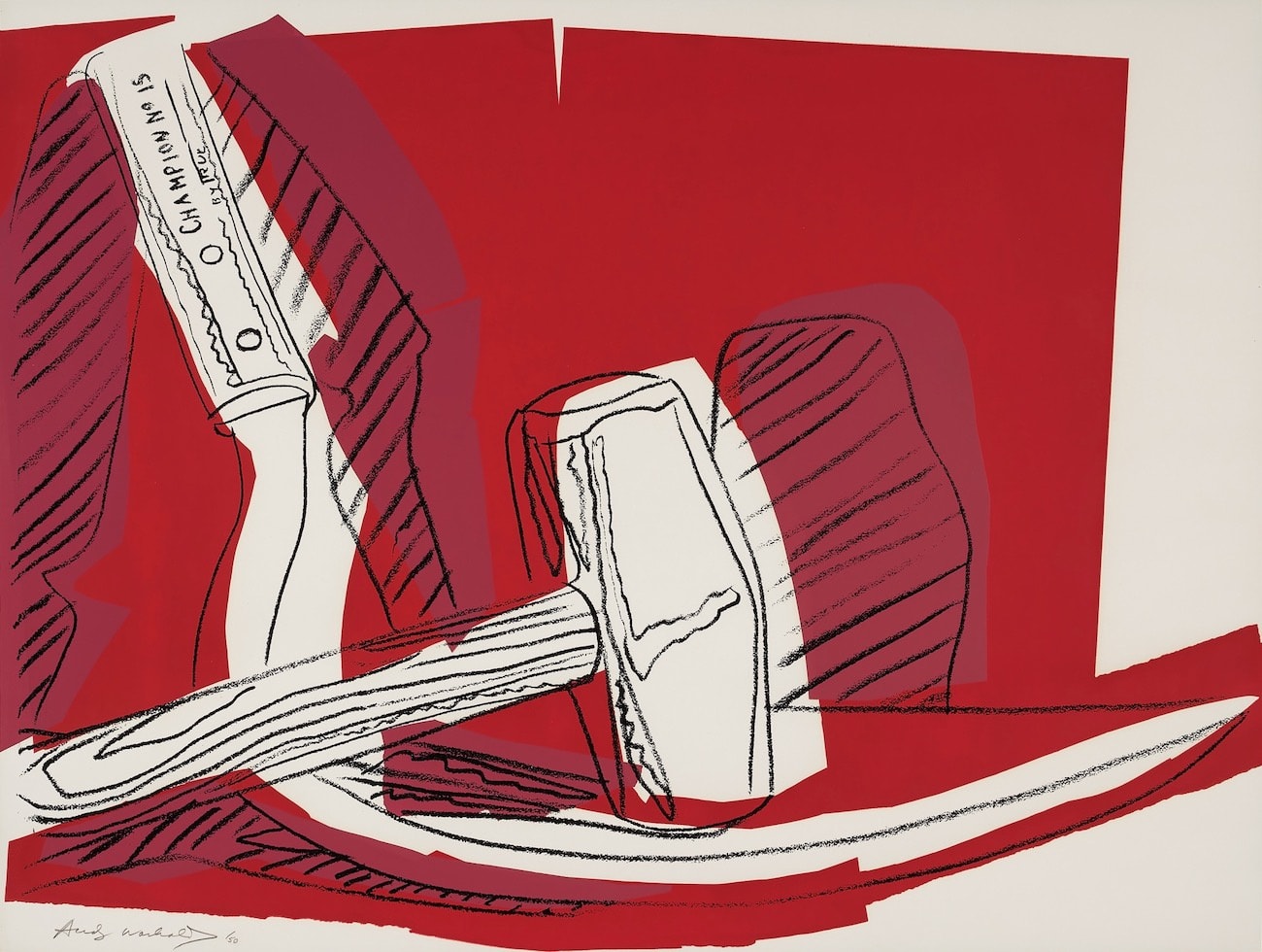 Buy Andy Warhol Hammer And Sickle f&s ii.162