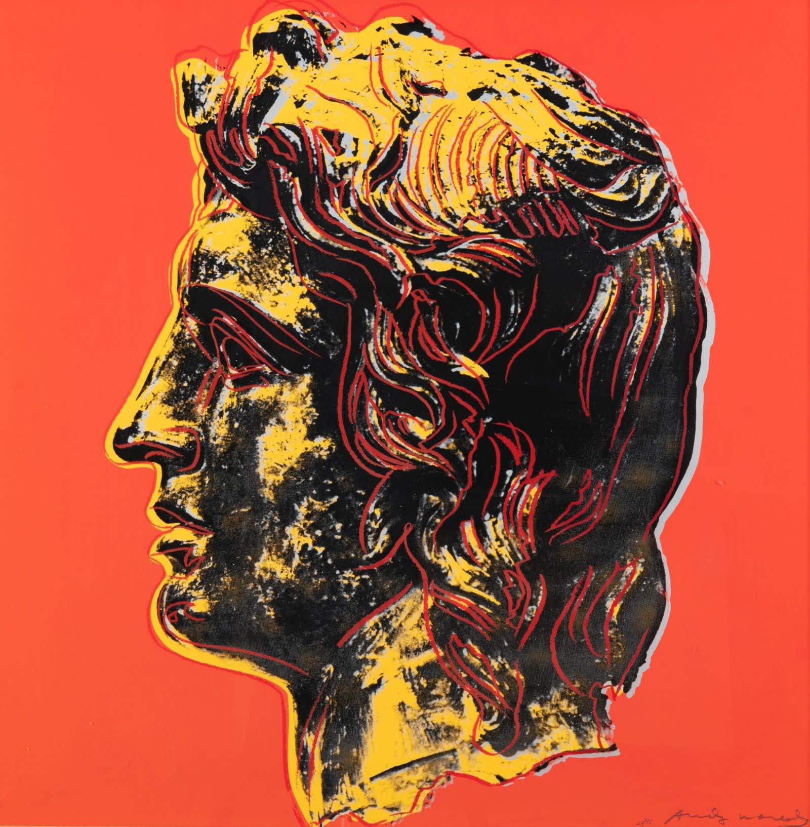 Andy Warhol Alexander The Great ii.292 for sale