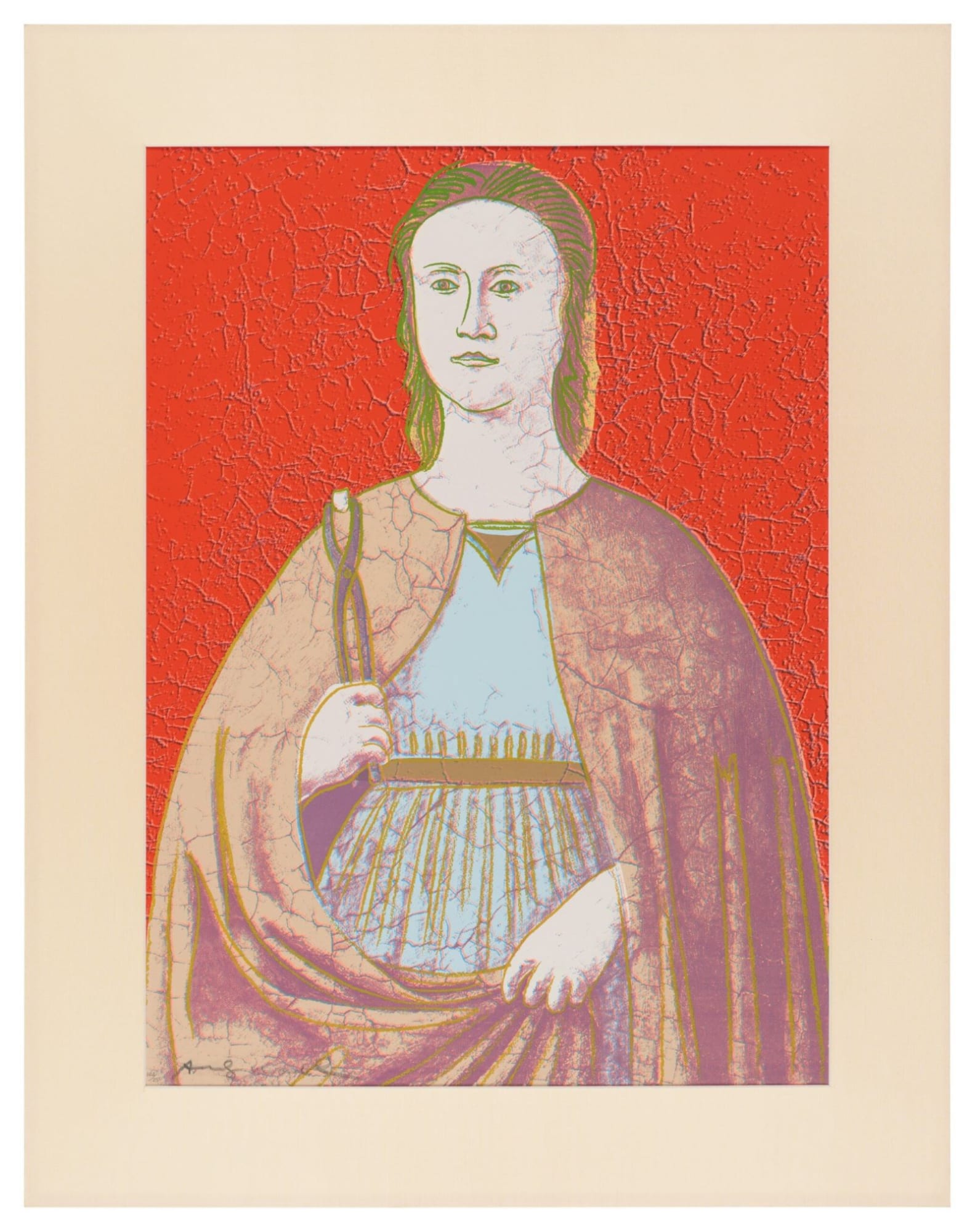 Andy Warhol Saint Apollonia F&S II.330 for sale