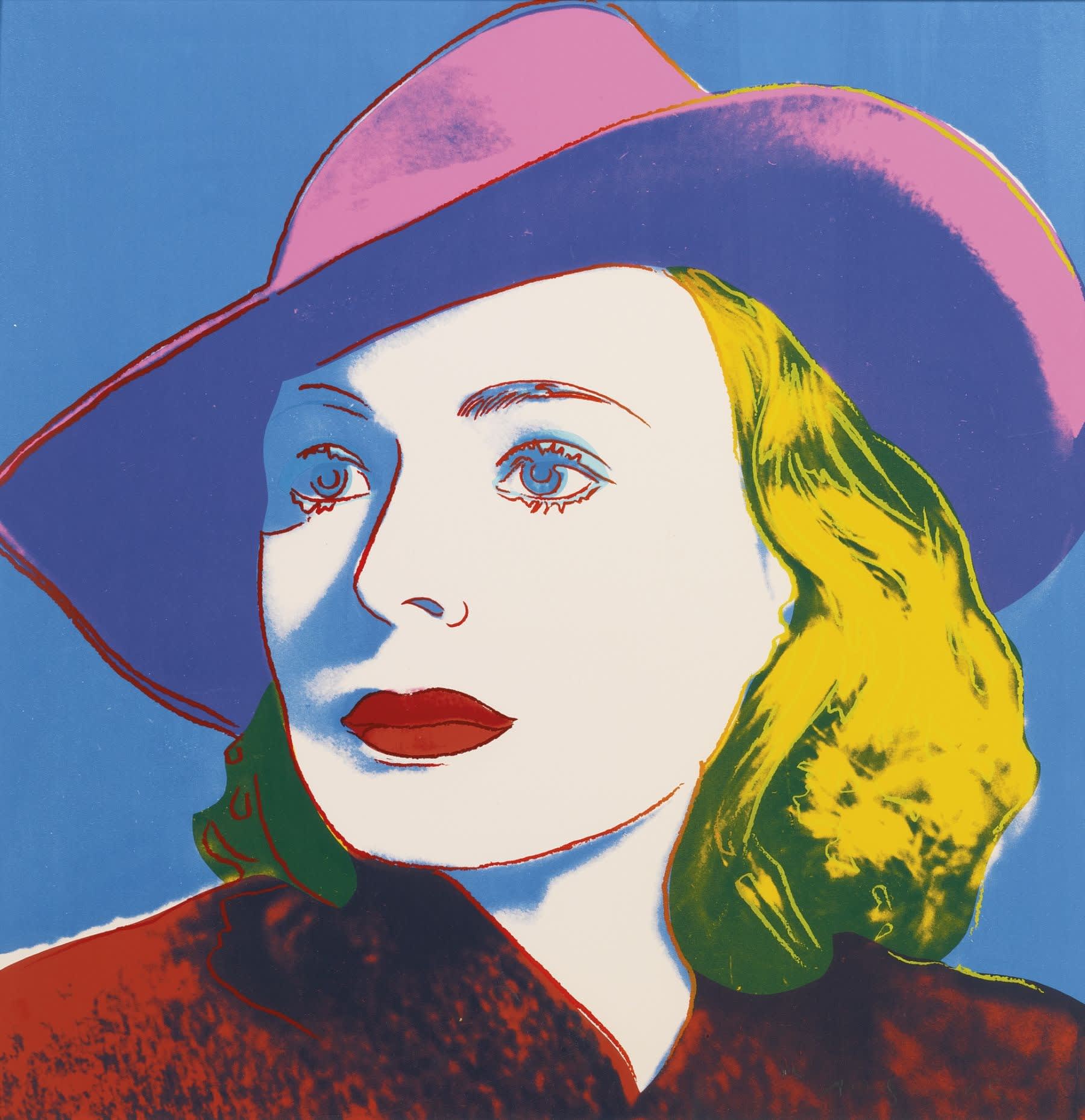 Buy Andy Warhol Ingrid Bergman The hat print