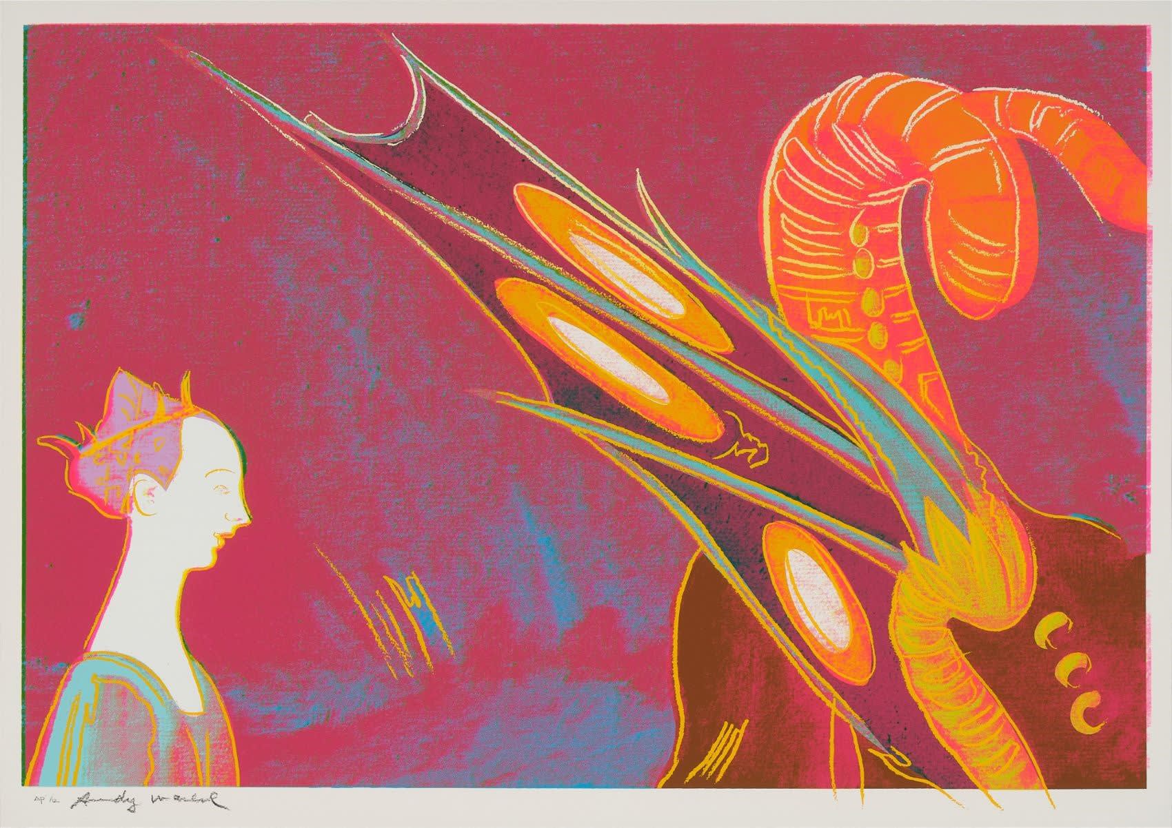 Buy Andy Warhol George And The Dragon F&S II.325