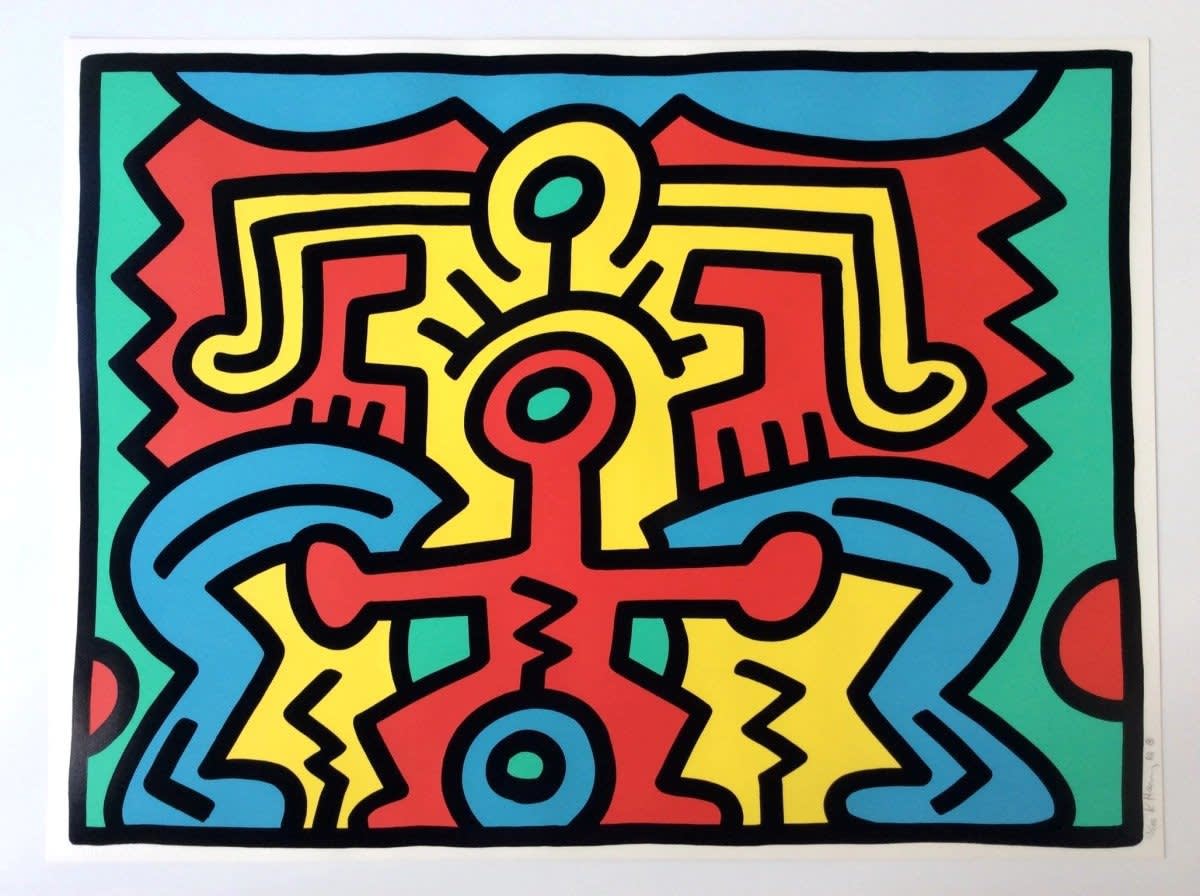 keith haring growing