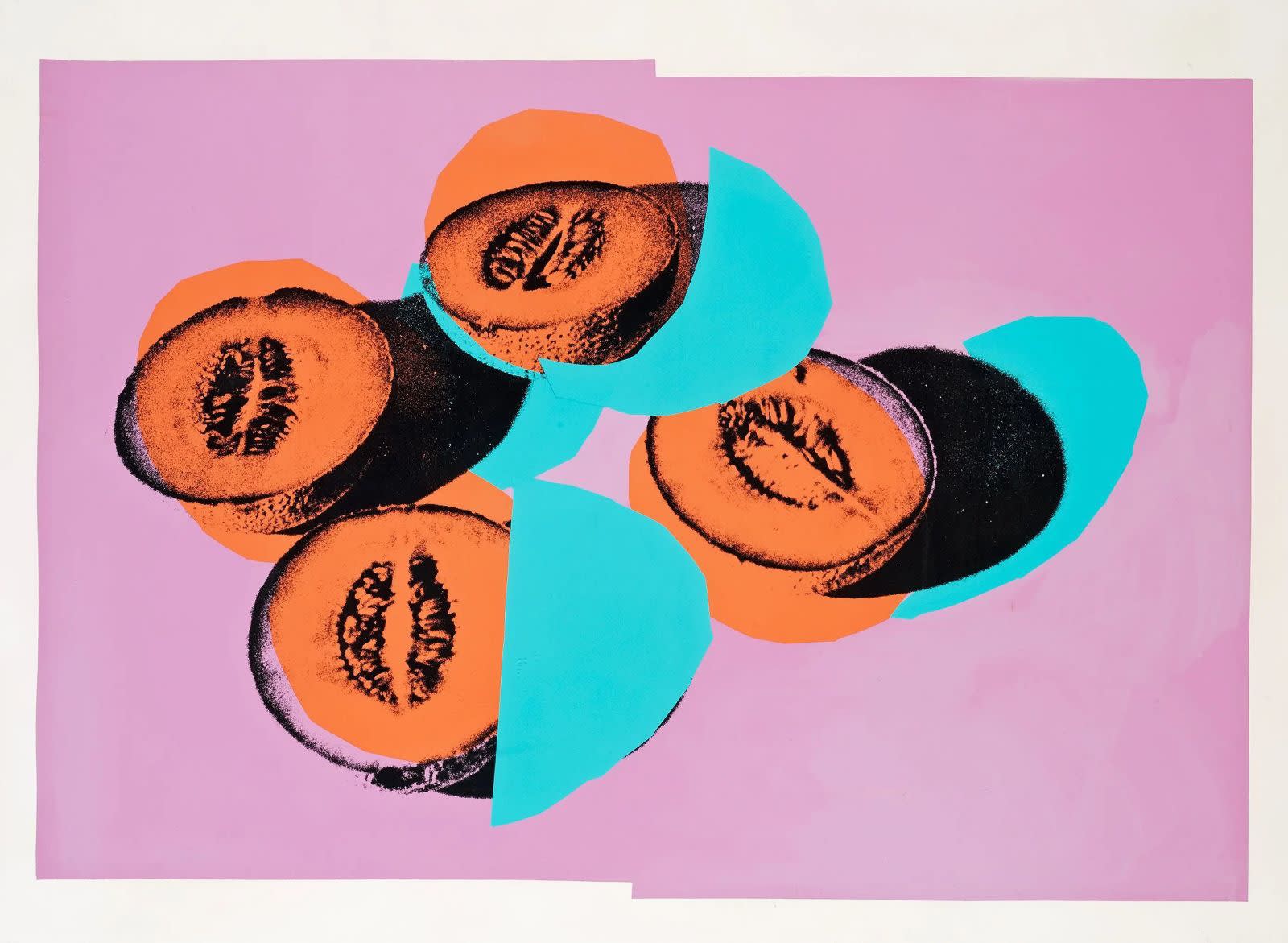 Warhol Still Lifes Cantaloupes