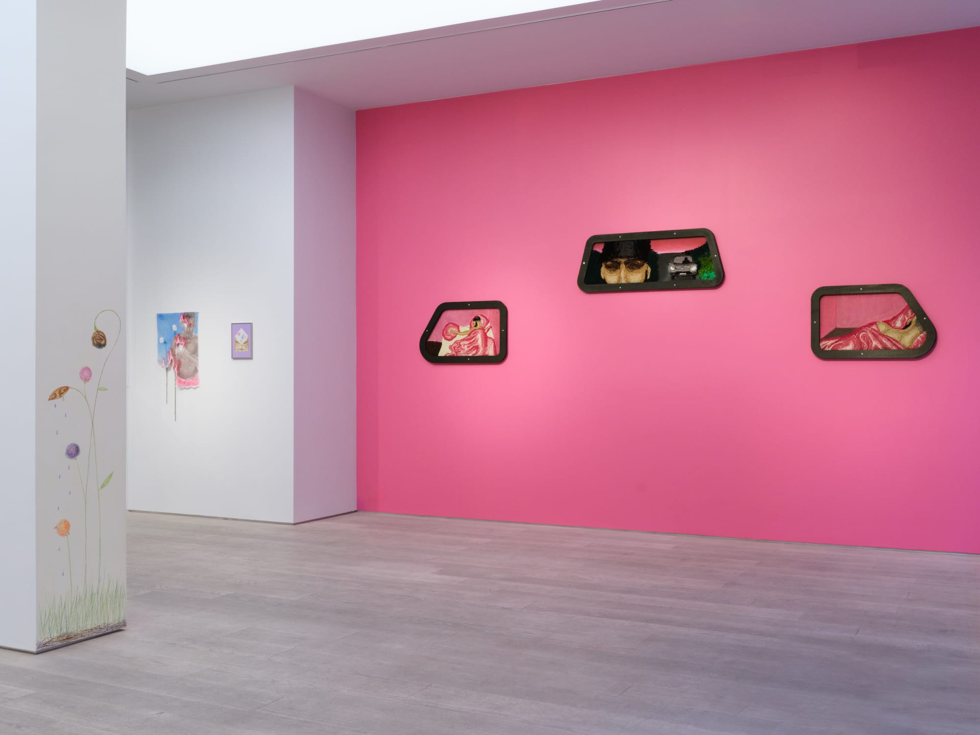 Amine Habki Installation view, I Will Sew Up All the Petals of Your Garden, Andréhn-Schiptjenko, Stockholm, Sweden, 2025