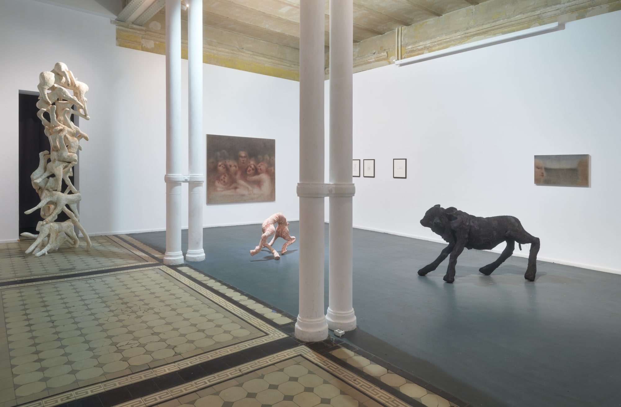 Sally von Rosen Installation view, Skinned and Spined, WHOISPOLA, Warsaw, Poland, 2025