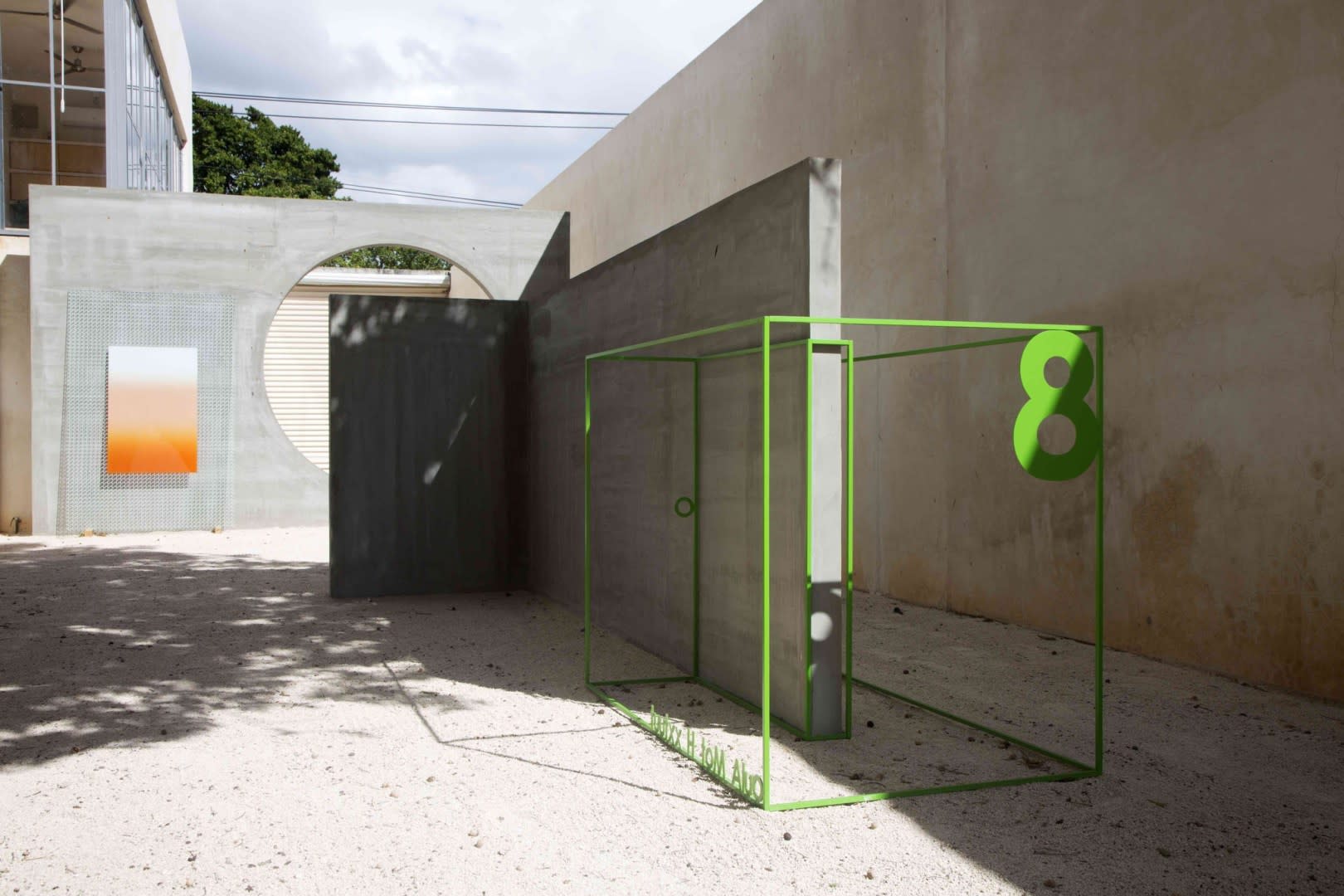 José León Cerrillo Futura, installation view joségarcia, mx, Merida, Mexico, 2018